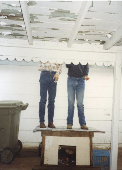 Getting High - Joi Bachiochi, 1995, 11.75x13.75, $175