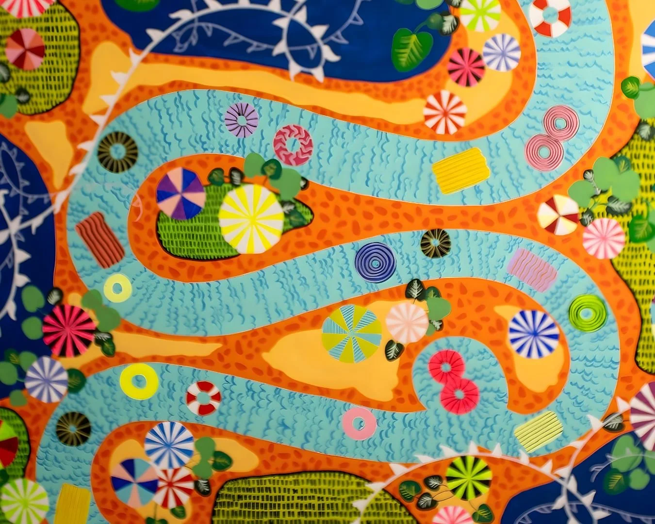 Lazy River - $2000, 36x48, gallery-wrapped canvas