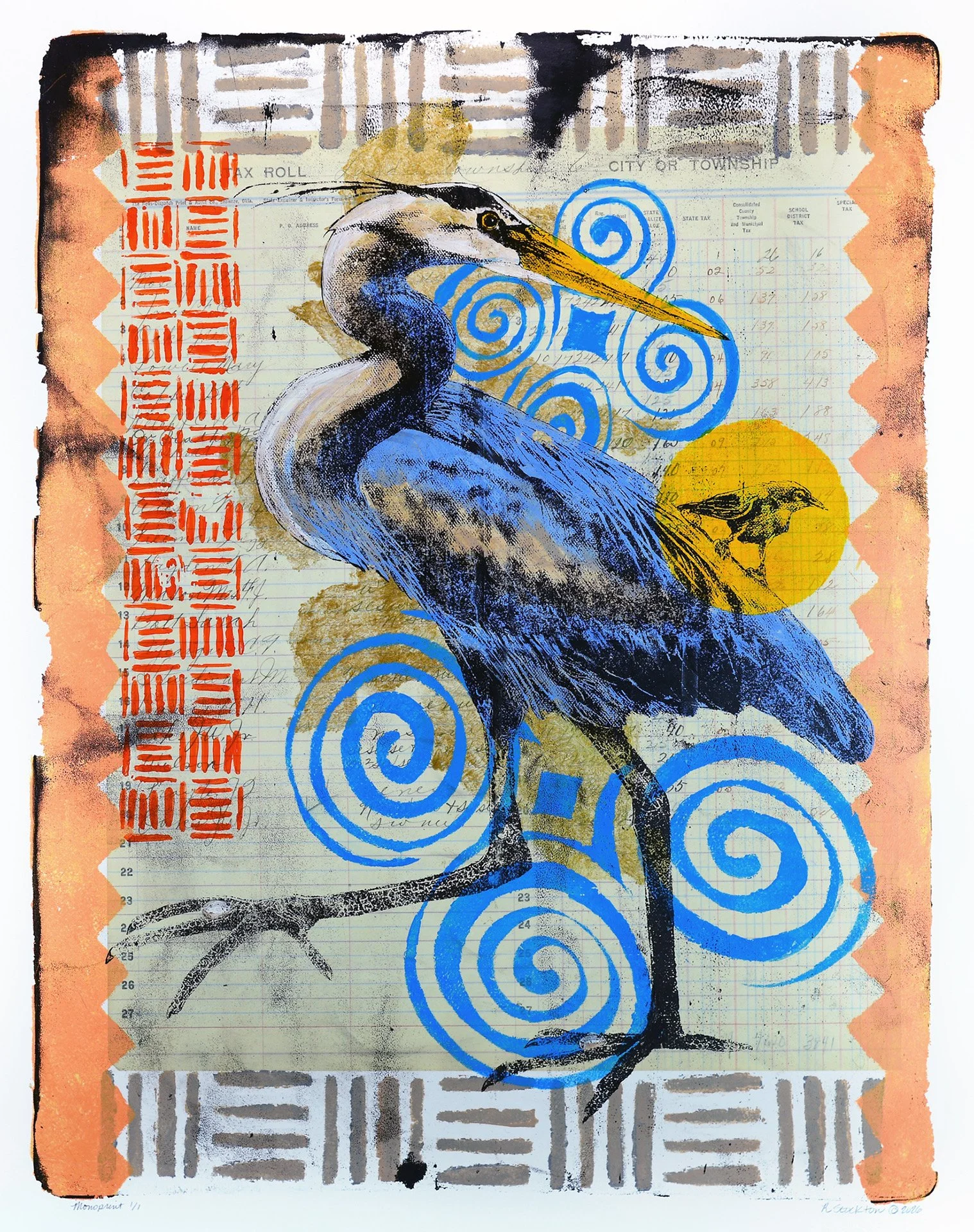 Friends in Circumstance III - 25.5x31.5", $1,800