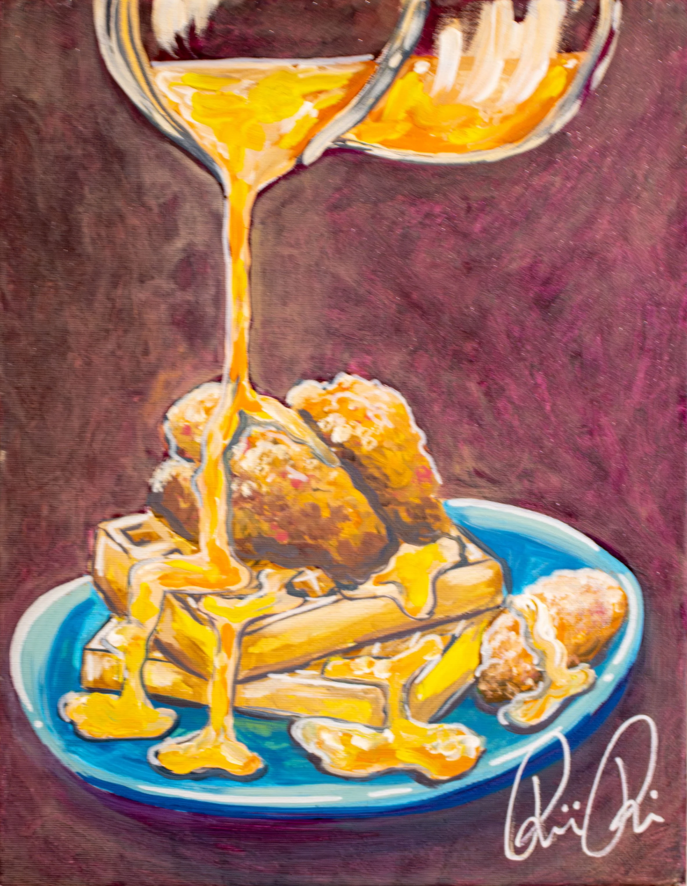Chicken and Waffles - Sunee Rice, $95