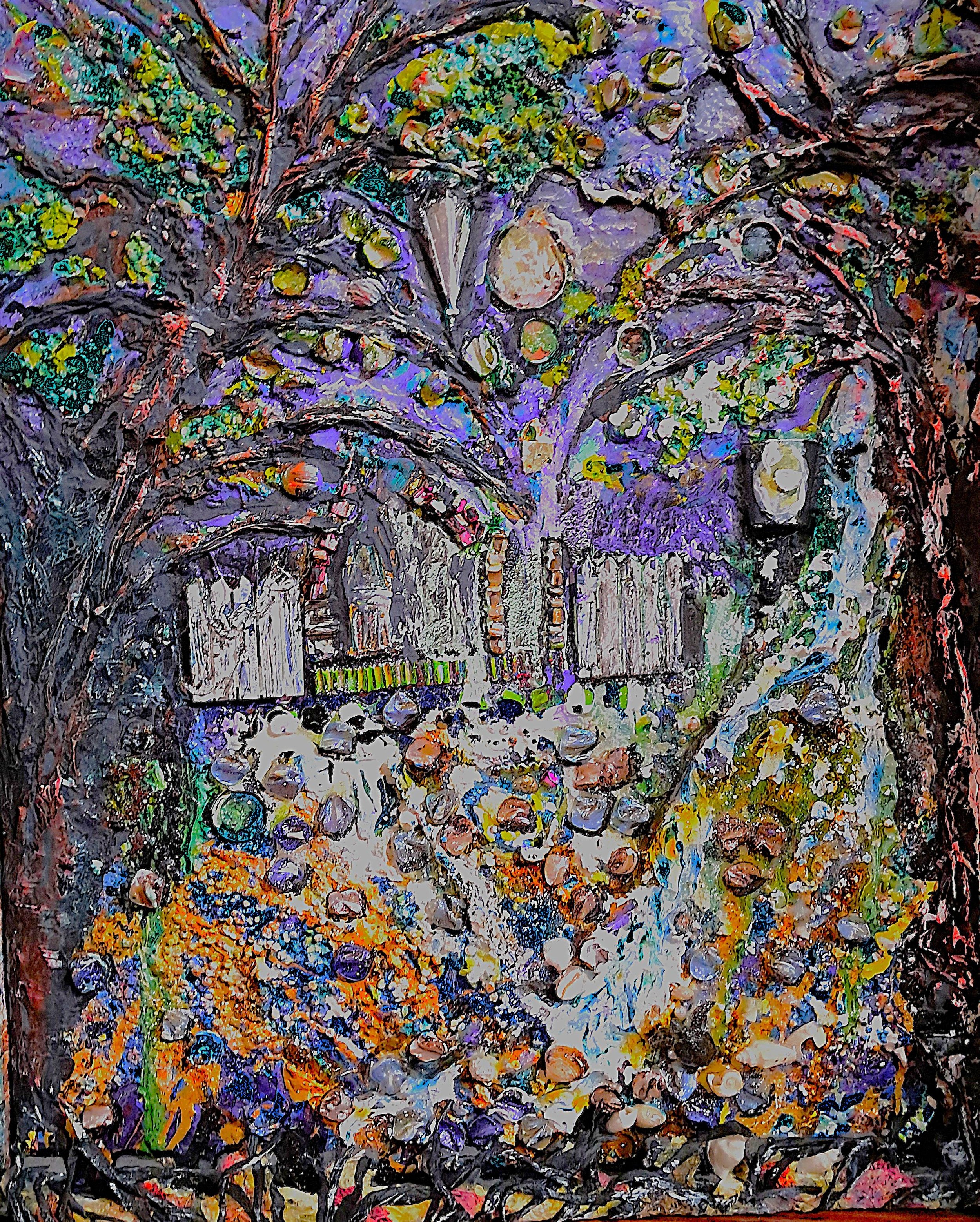 Strange Forest - Lilly Jones, 20x24, $100