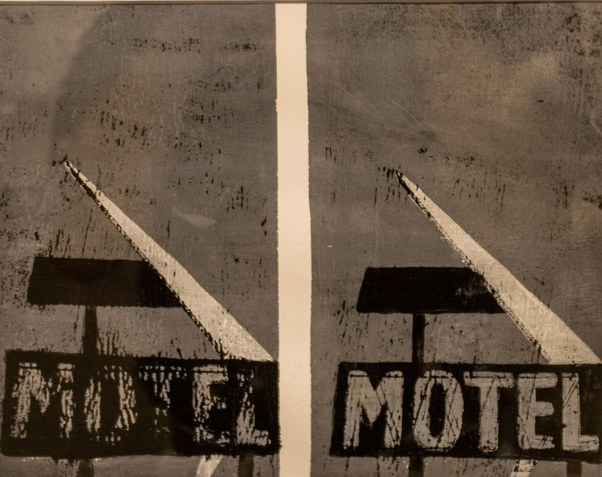 Double, number 1 - VC Torneden, 5x7 diptych, $175