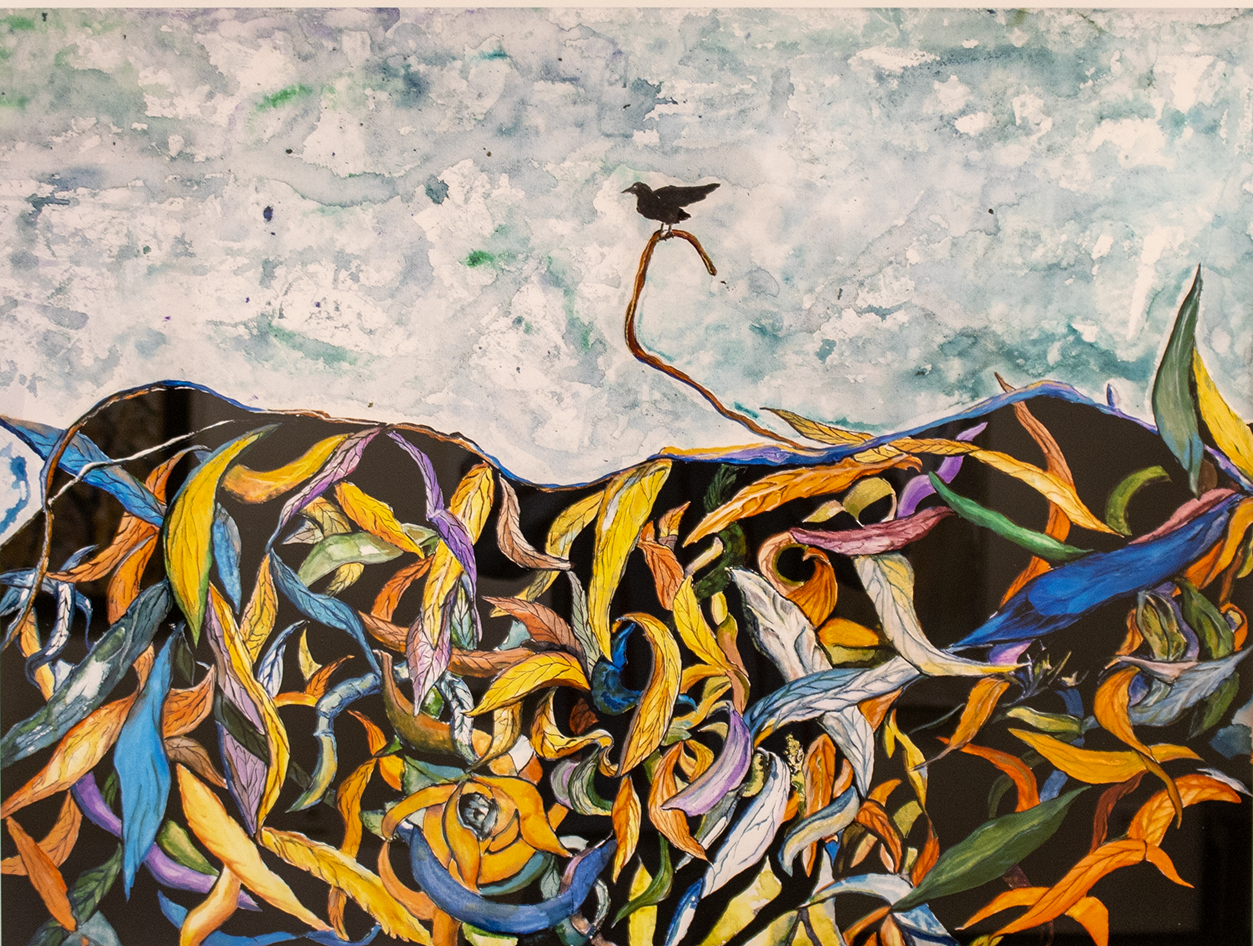Blackbird - David Gipson, acrylic, $550