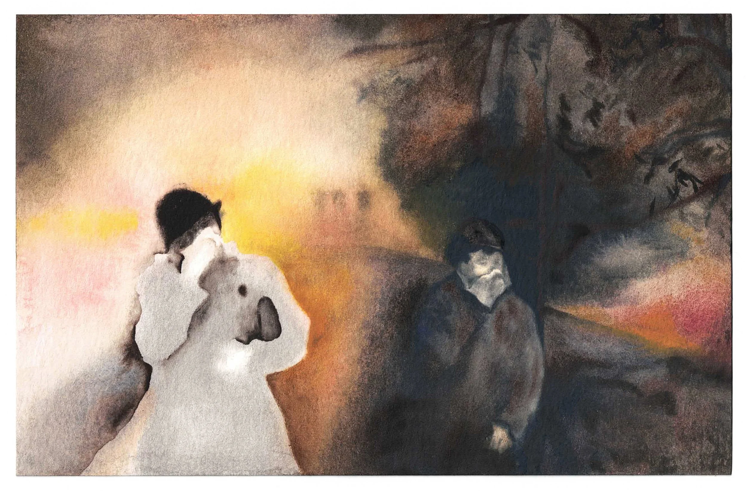 Dust Bowl - Julia Hale, 16x13, $175