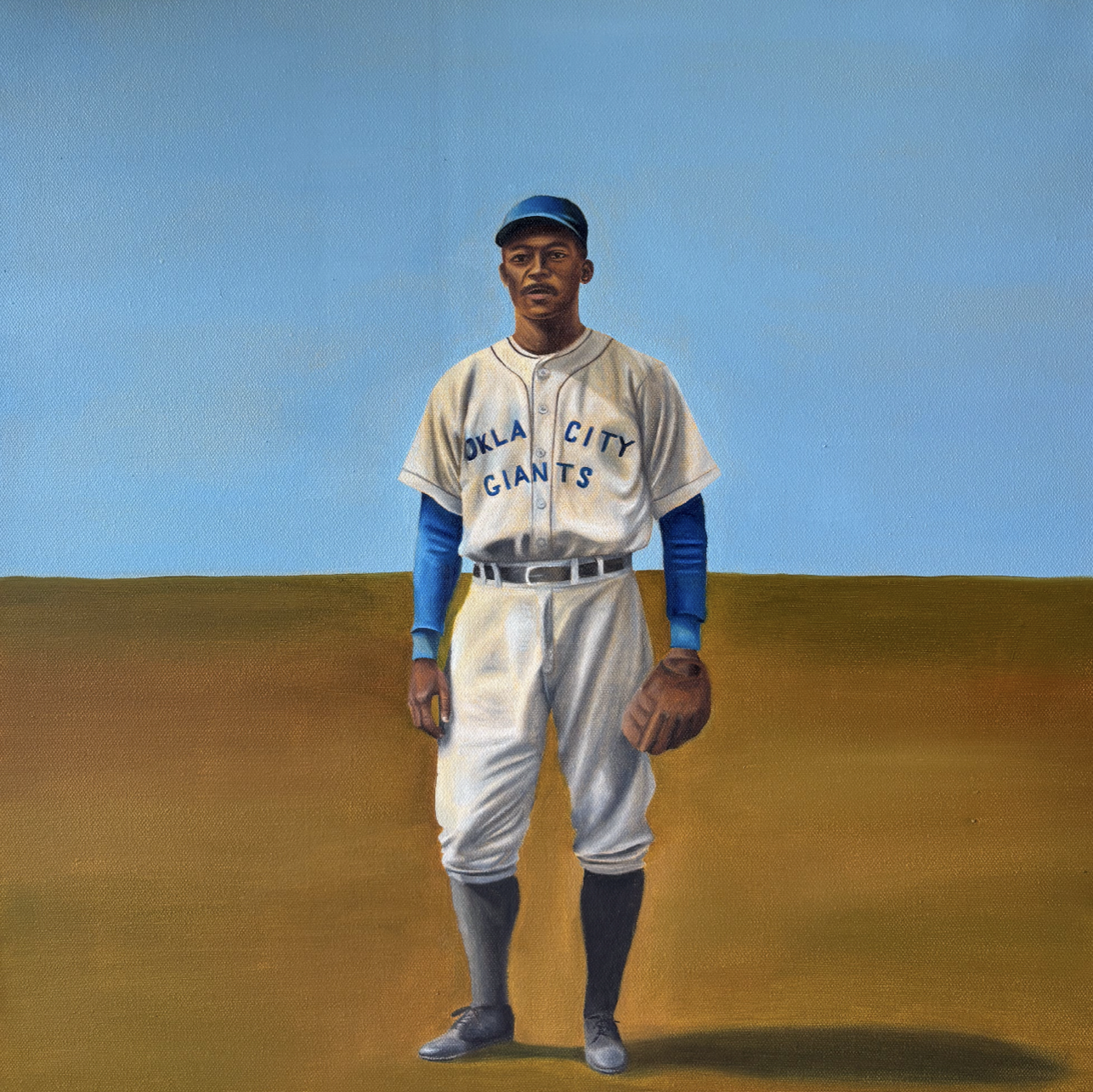 Giant - Oil on canvas, $500