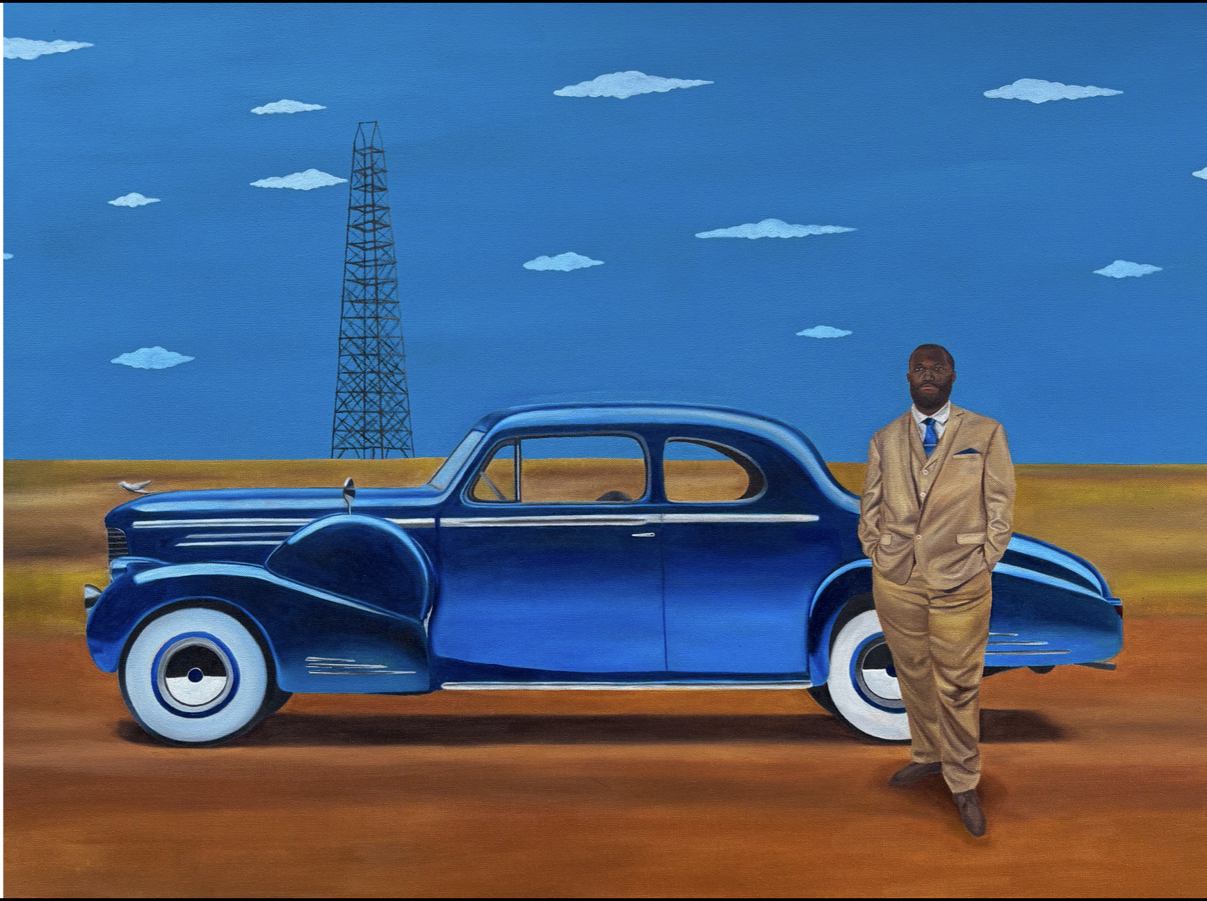 Made in America - Oil on canvas, $,1000