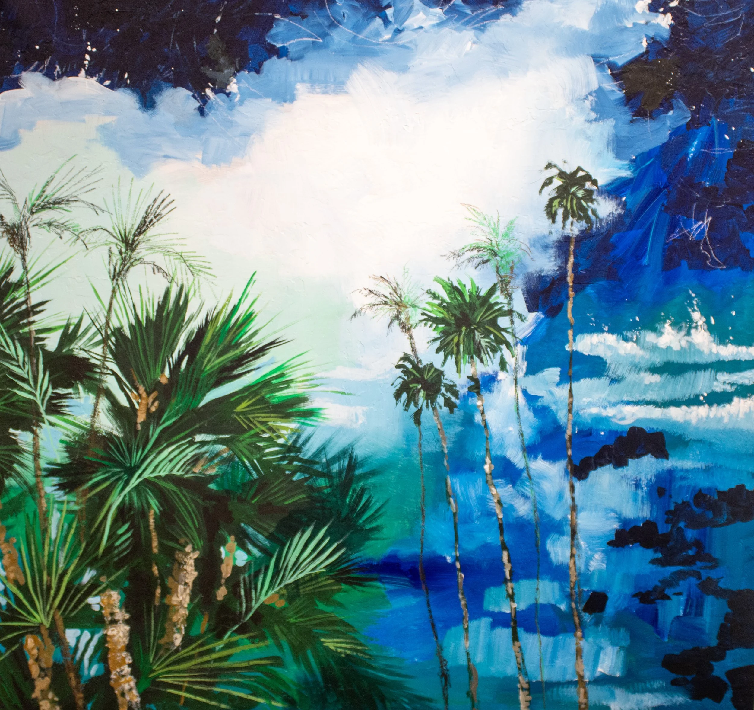 San Diego, $2200, 48x48, gallery-wrapped canvas