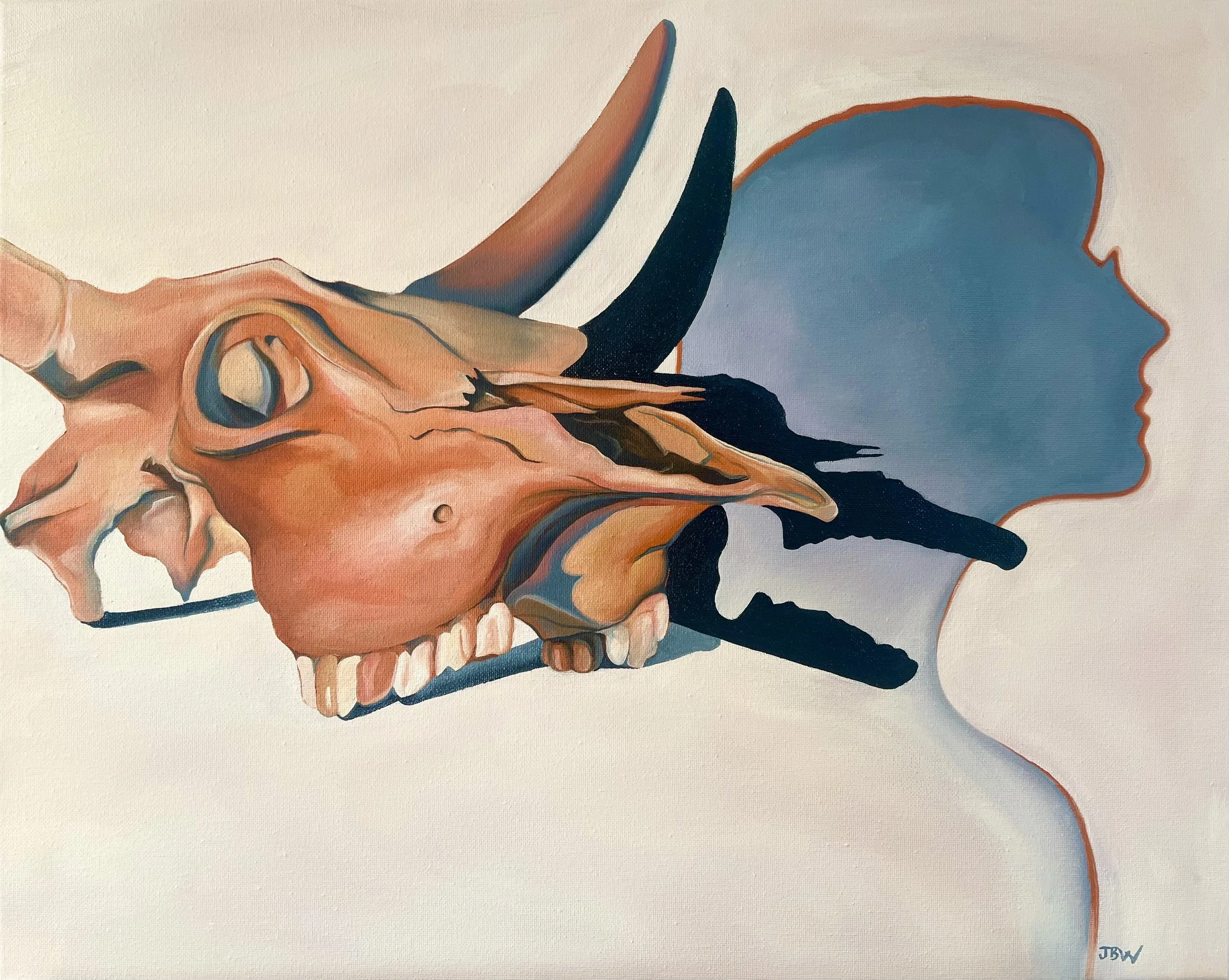 The Past is Still Alive - Jenna Burns, 16x20, $1,200