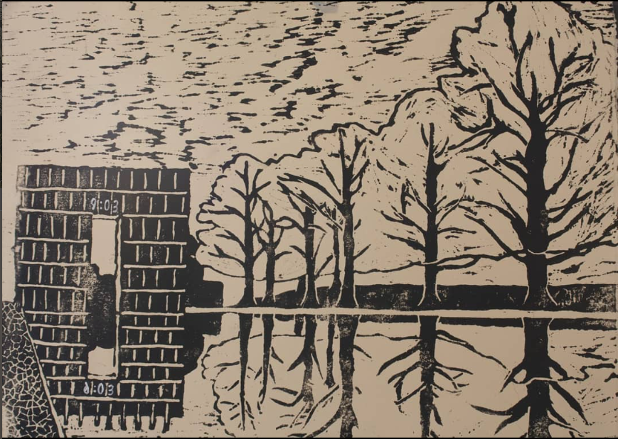 Life After Disaster - Jessica Pirkle, 16x20", $200