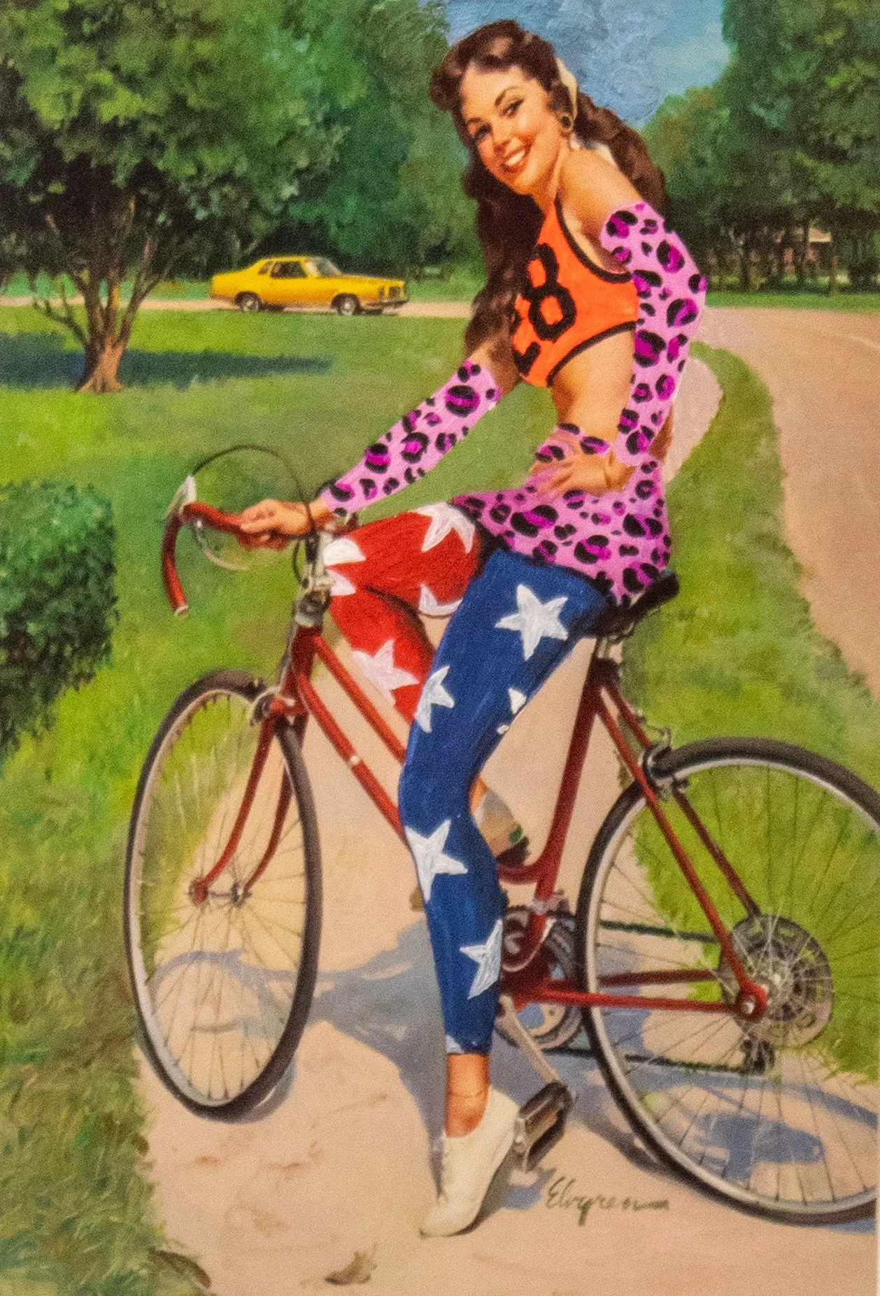 Betty, $500, 8x10 in white frame