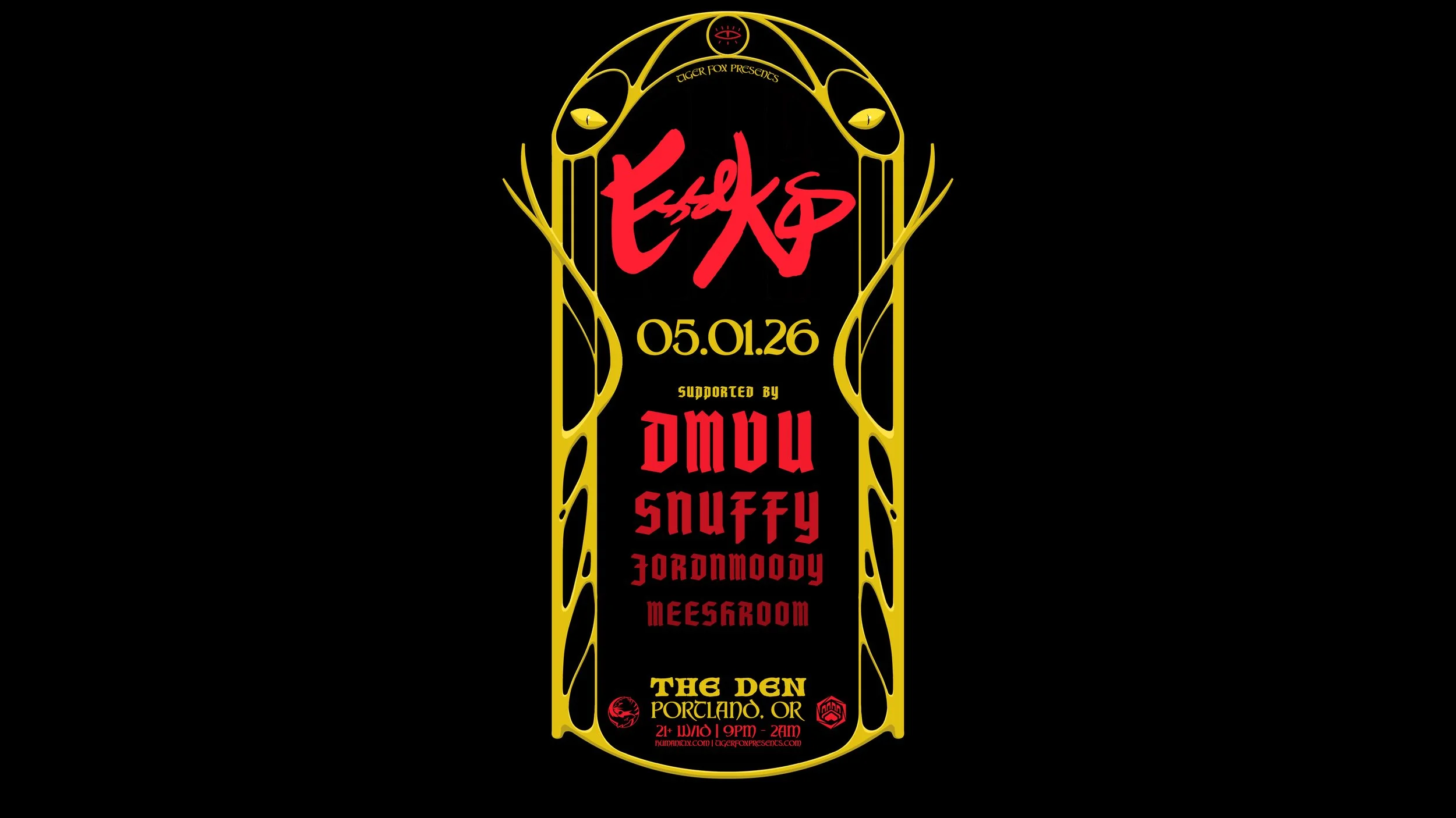 ESSEKS, DMVU, SNUFFY, JORDNMOODY