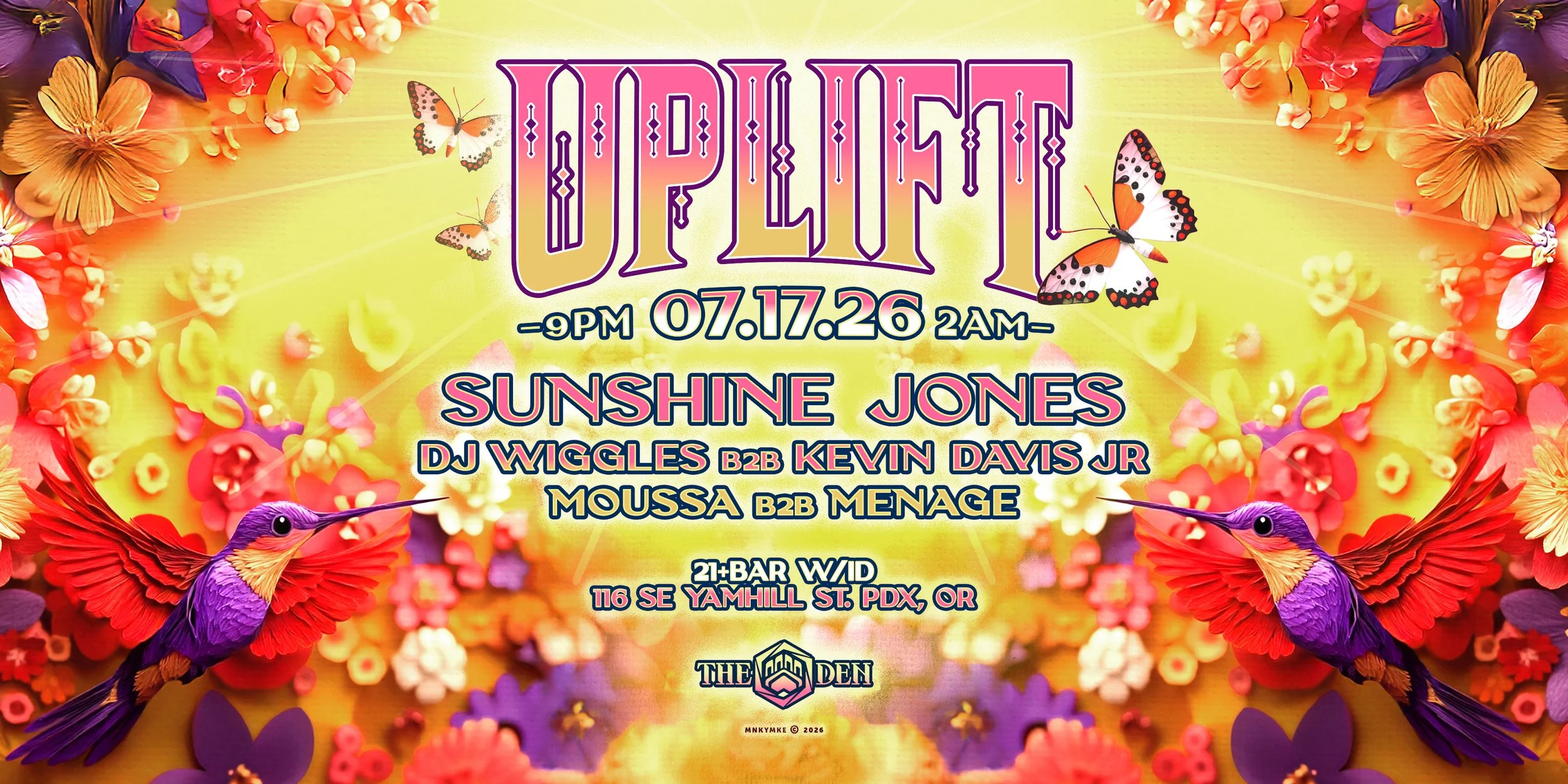 UPLIFT W/ SUNSHINE JONES