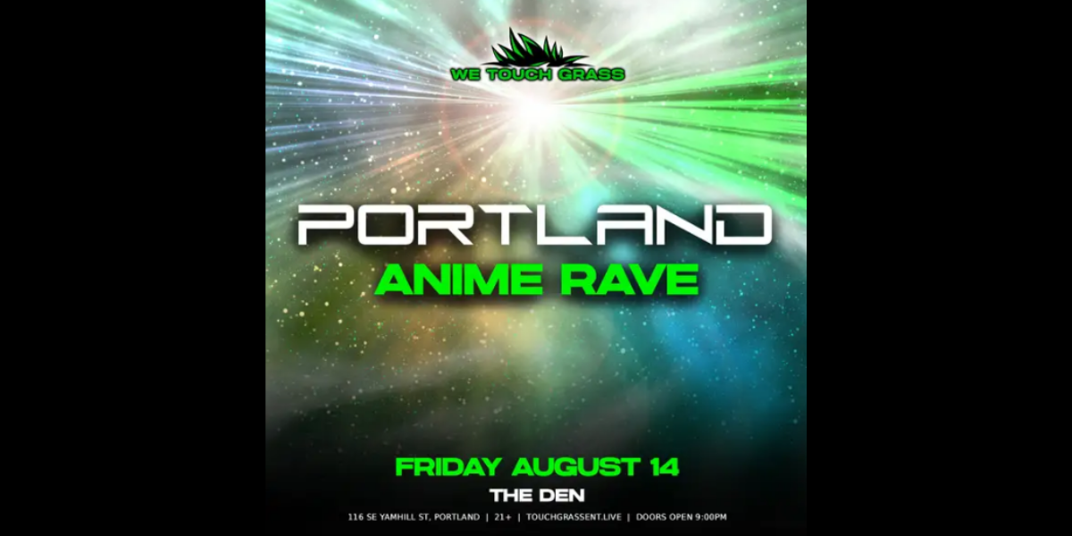 WE TOUCH GRASS ANIME RAVE