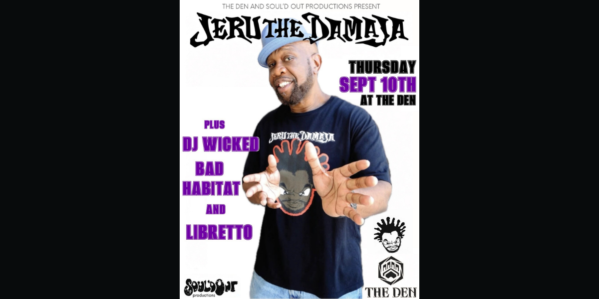 JERU THE DAMAJA (HIP HOP / RAP)