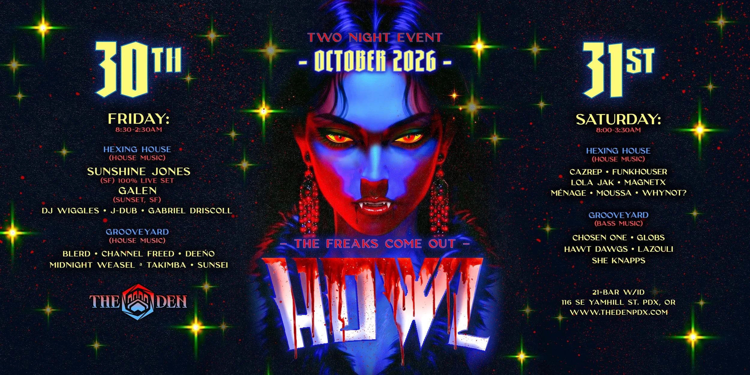 HOWL - 23RD ANNUAL FREAKFEST