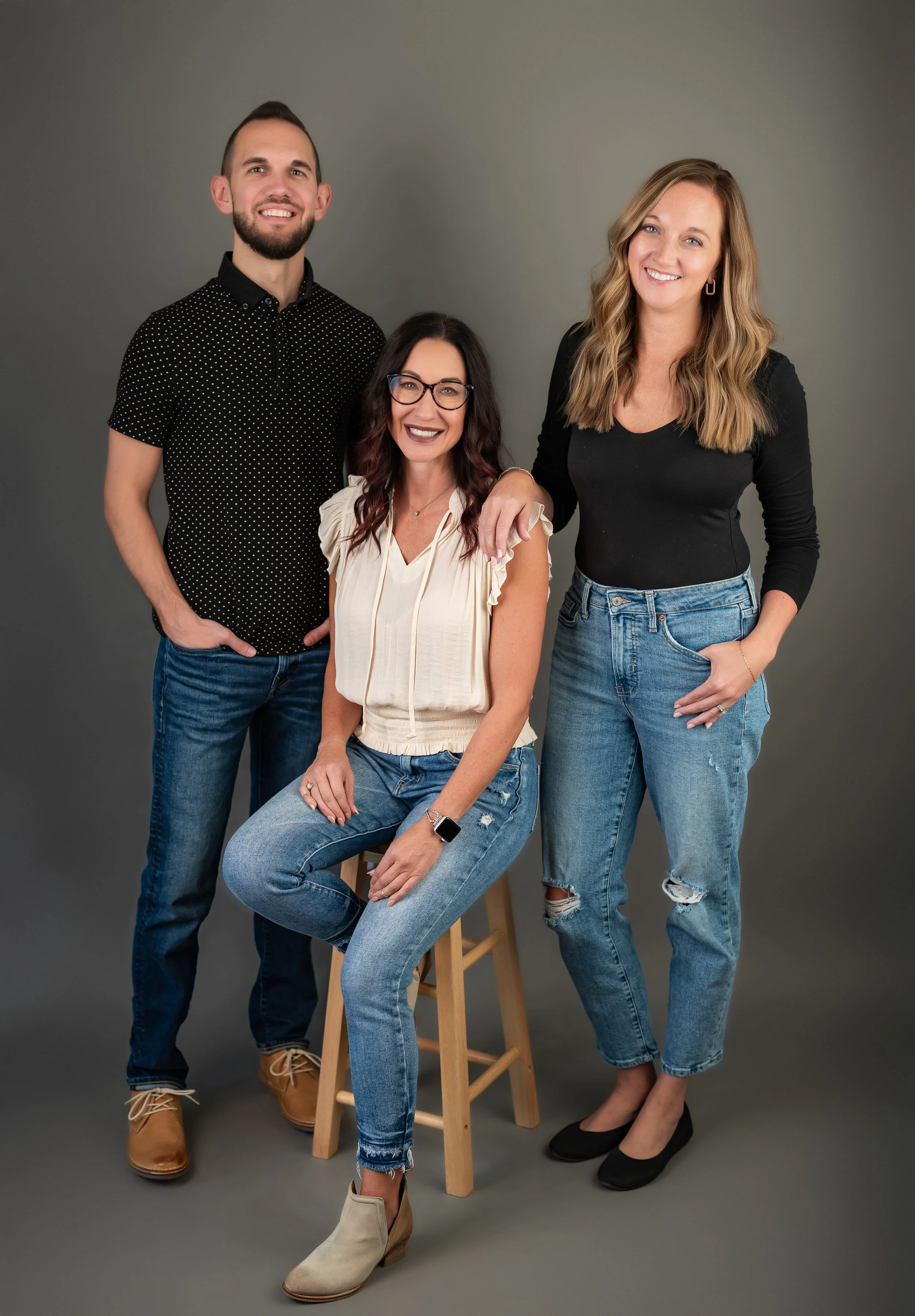 Olive Branch Counseling owners Nathan Otten, Theresa Bell, and Lynae Otten