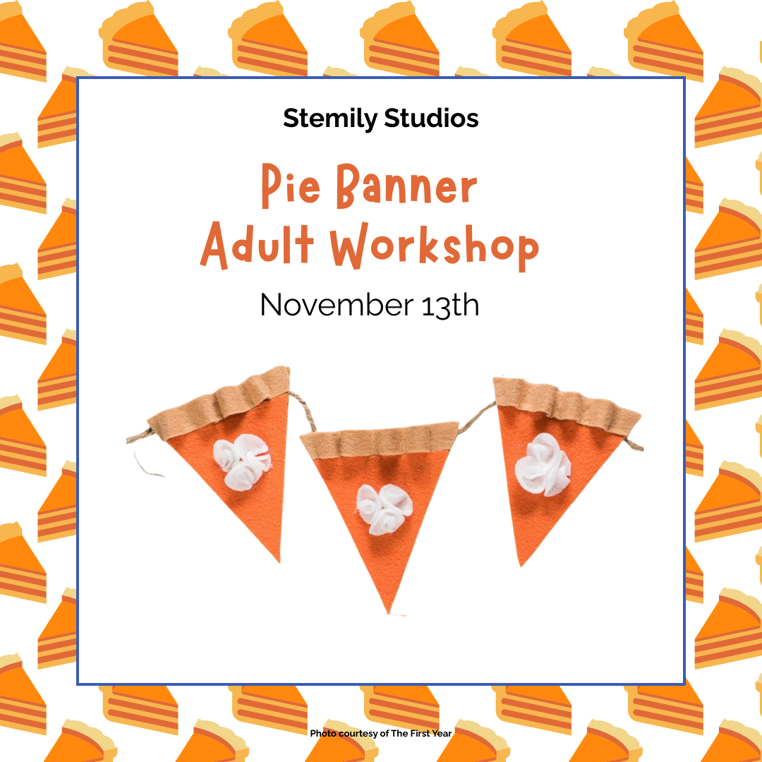 Pie Banner Adult Workshop