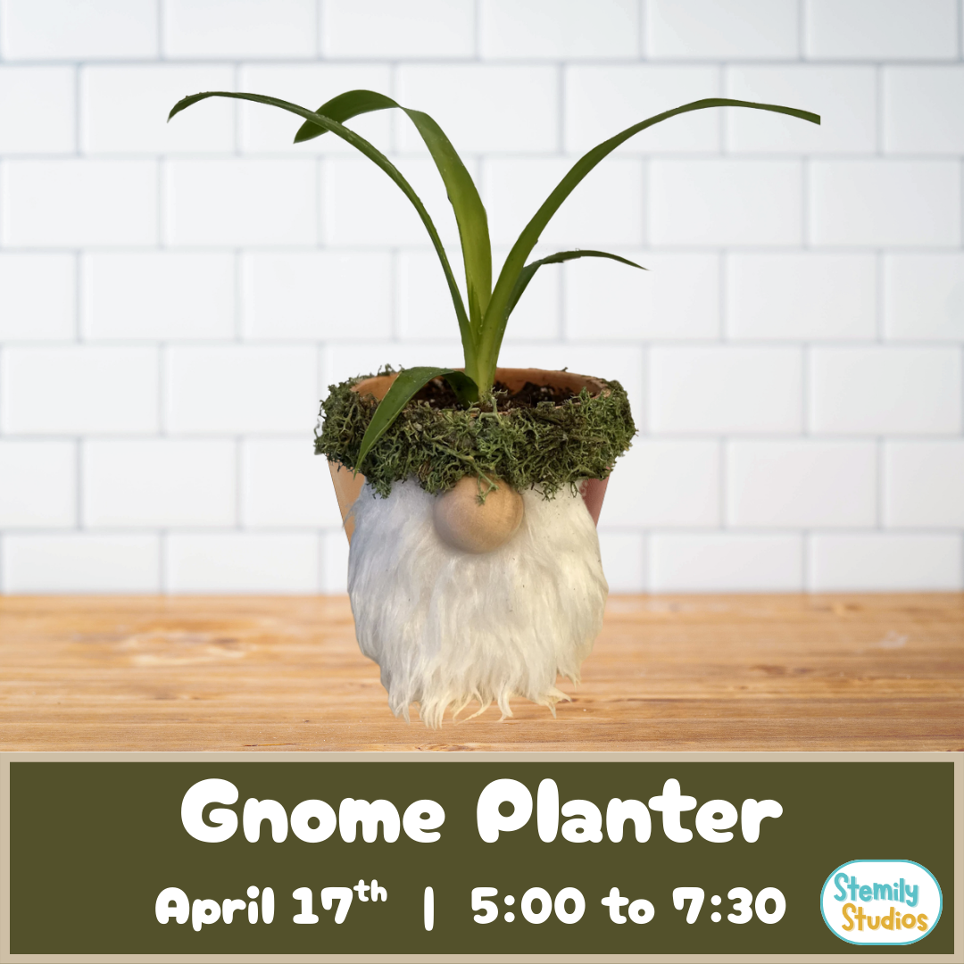 Gnome Planter - Adult's Workshop