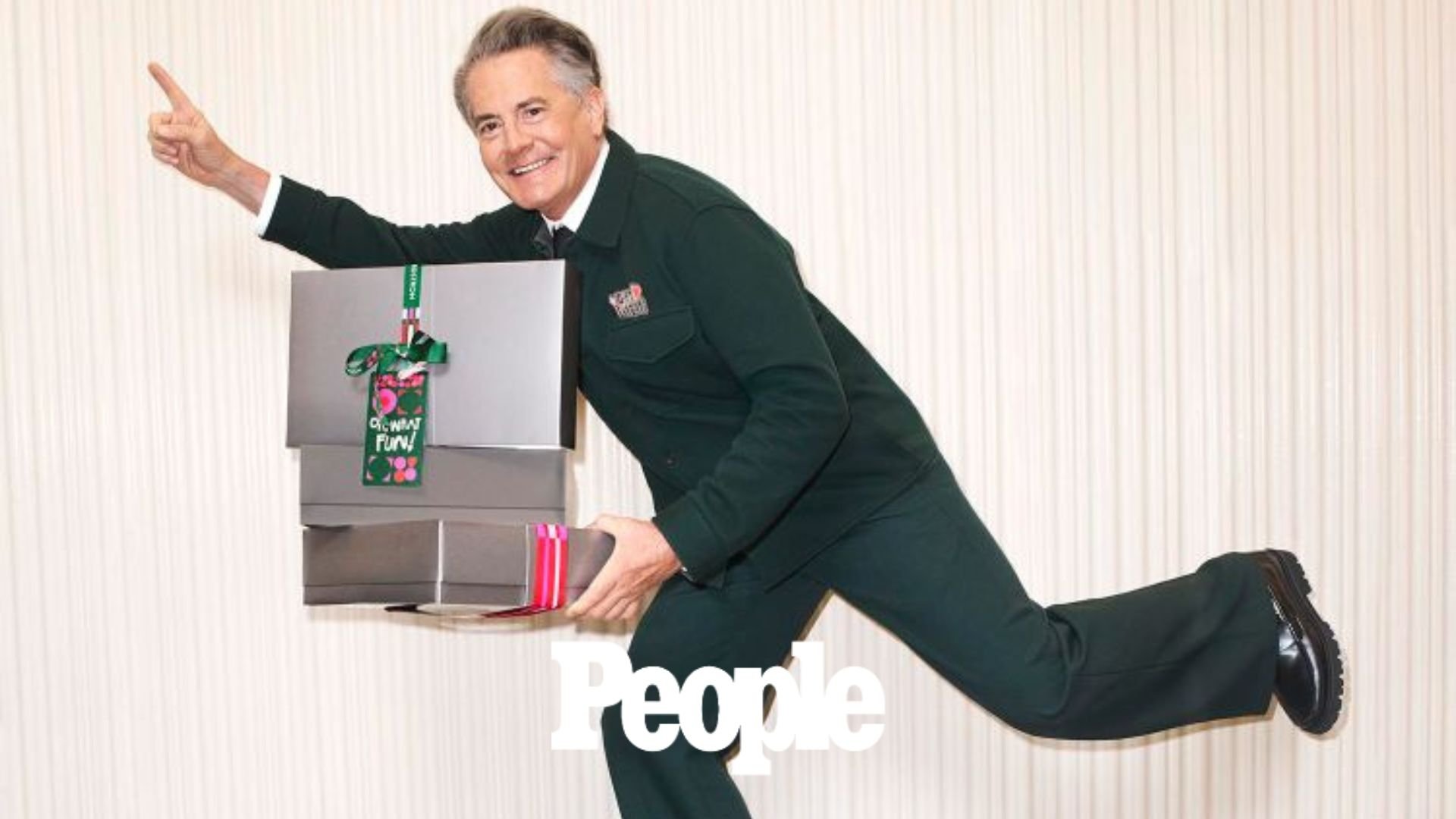 Kyle MacLachlan Dishes on All Things Holiday, from His Festive Style to the Person Who 'Spoils' Him Most