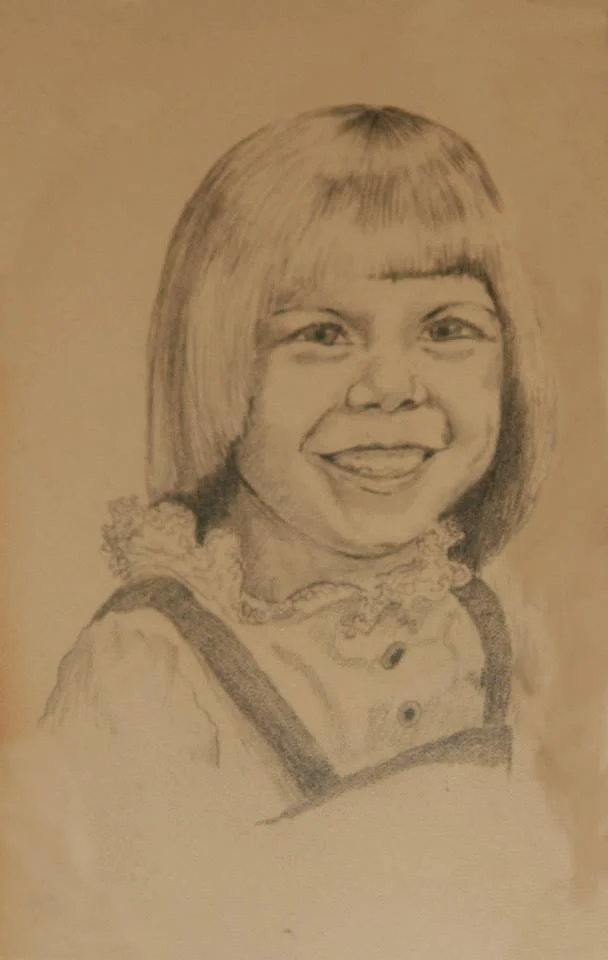 graphite of eldest daughter - Lucy