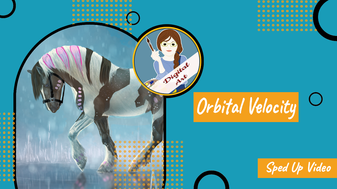 Behind the Ice: Creating Orbital Velocity | Digital Art Process