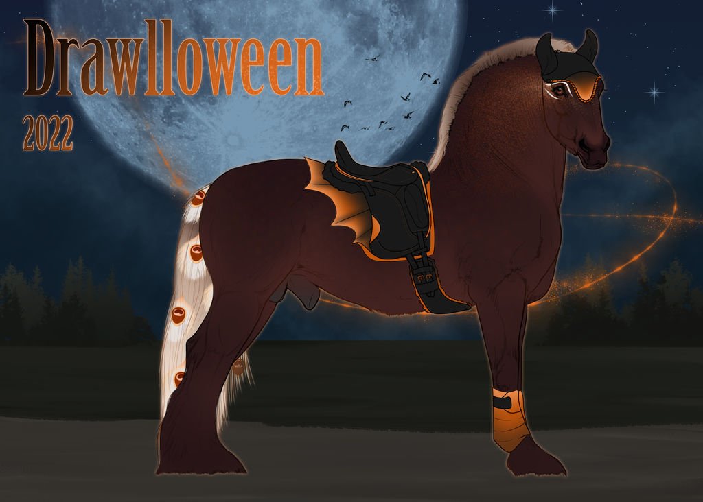 2022 Faime Drawlloween Tack