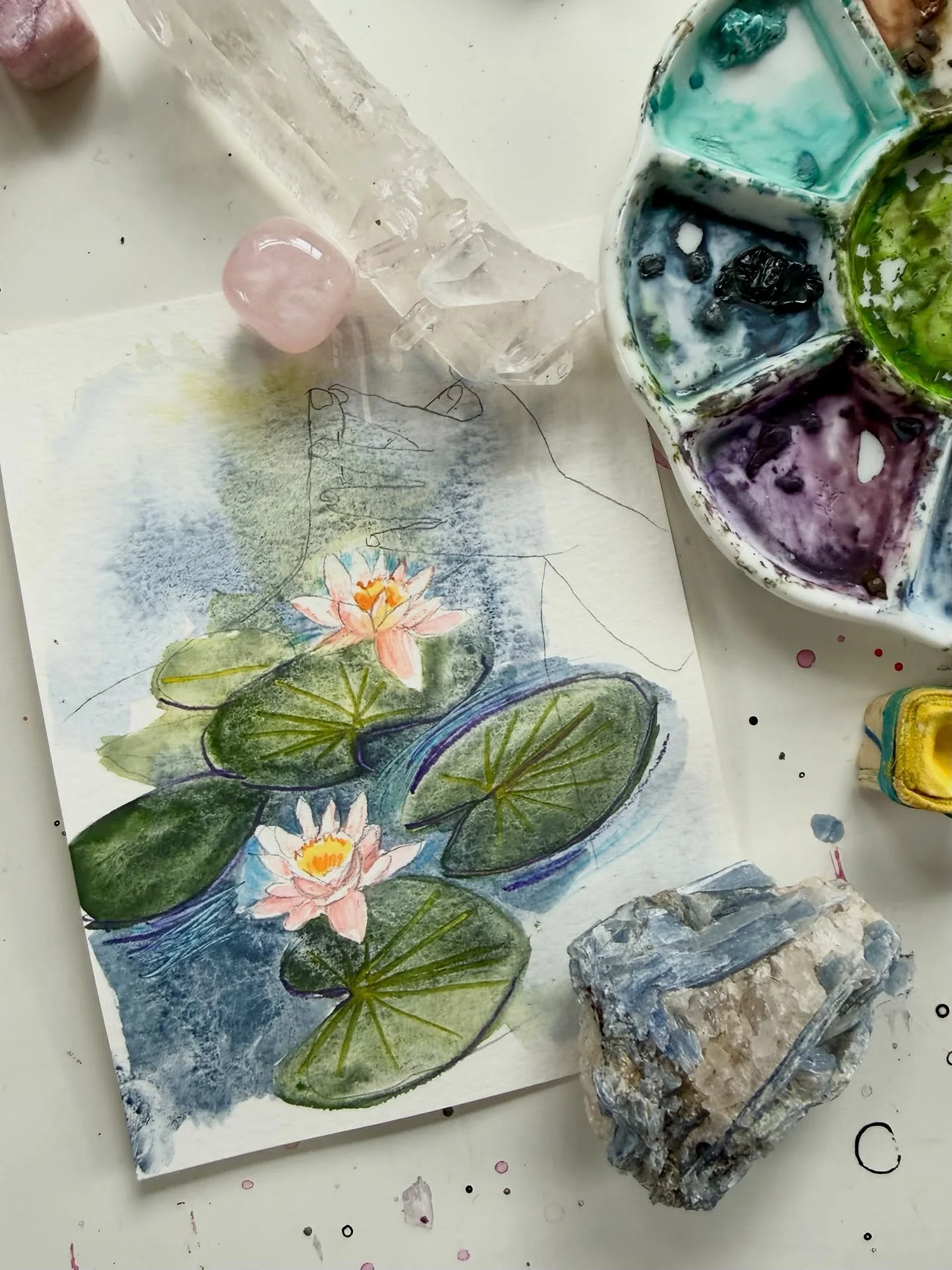 Can you guess what planet the lotus is connected to? 

Here&rsquo;s a hint&hellip; this is the celestial dreamer. The dissolver. 

The one who pulls you beneath the surface so you can see what&rsquo;s real.

This is the energy of surrender and deep k