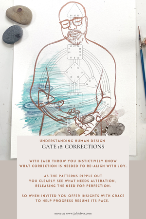 Exploring Gate 18 in Human Design: The Gate of Corrections — Jahjehan Ives