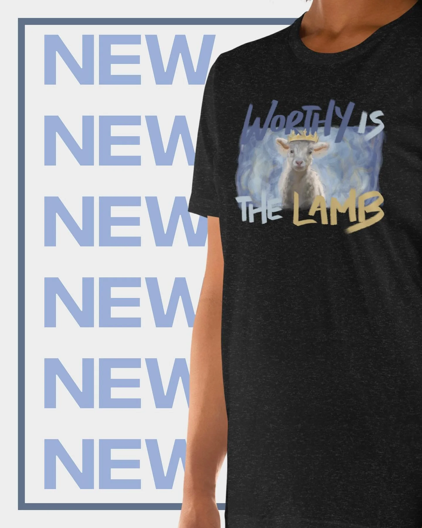 Use code: WORTHYLAMB for 15% off! (Link in bio)

Here&rsquo;s another shirt based off the designs I created for FUSE weekend at @ironwood.church 

Seriously one of my favorites I LOVE how it turned out and I hope it will continue to impact those who 