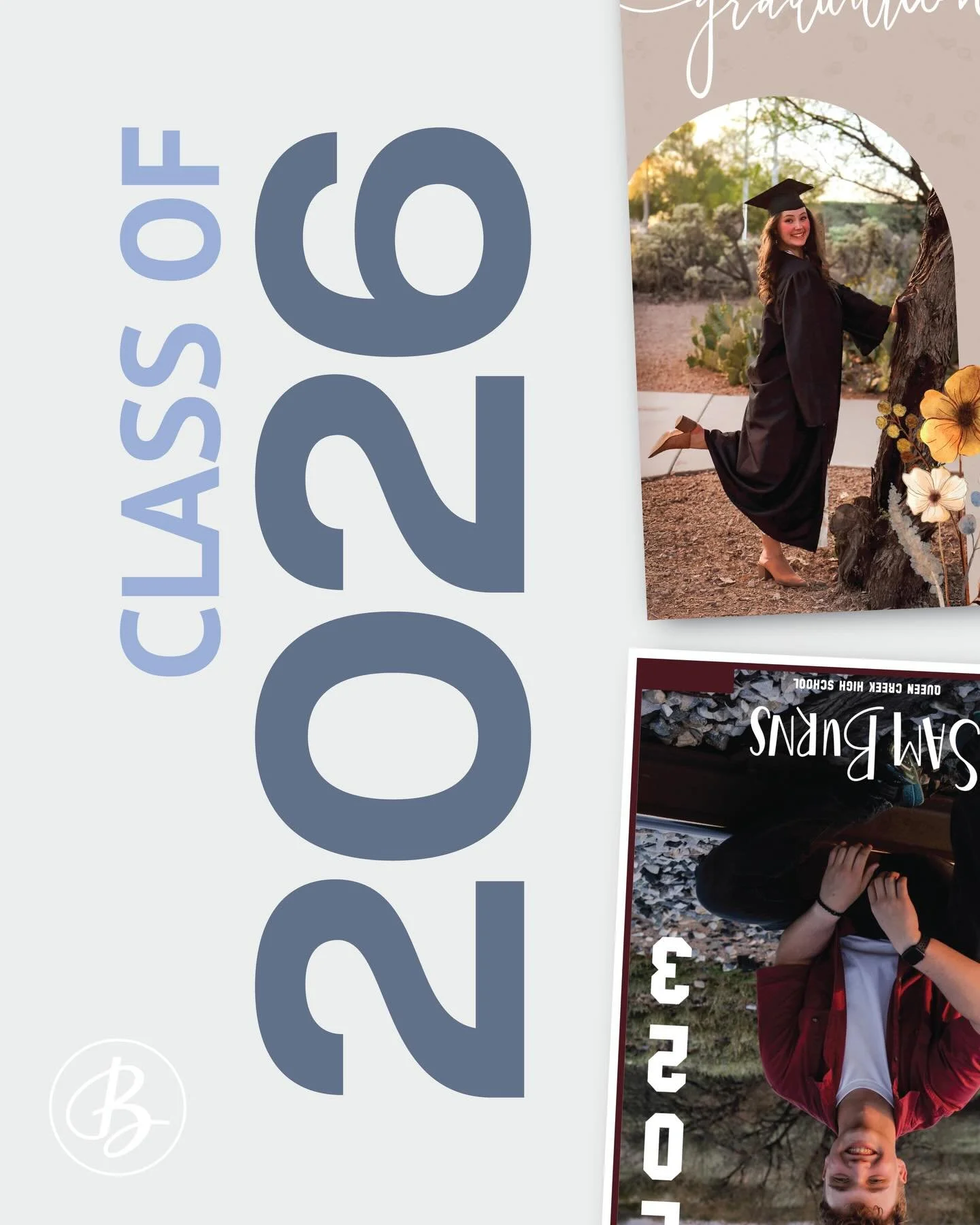 No more boring templates or repeated designs.
At The Burns Creative, every graduation card is a custom, one of a kind design created exclusively for you.

Graduation is a once in a lifetime milestone, and your announcement should reflect everything t