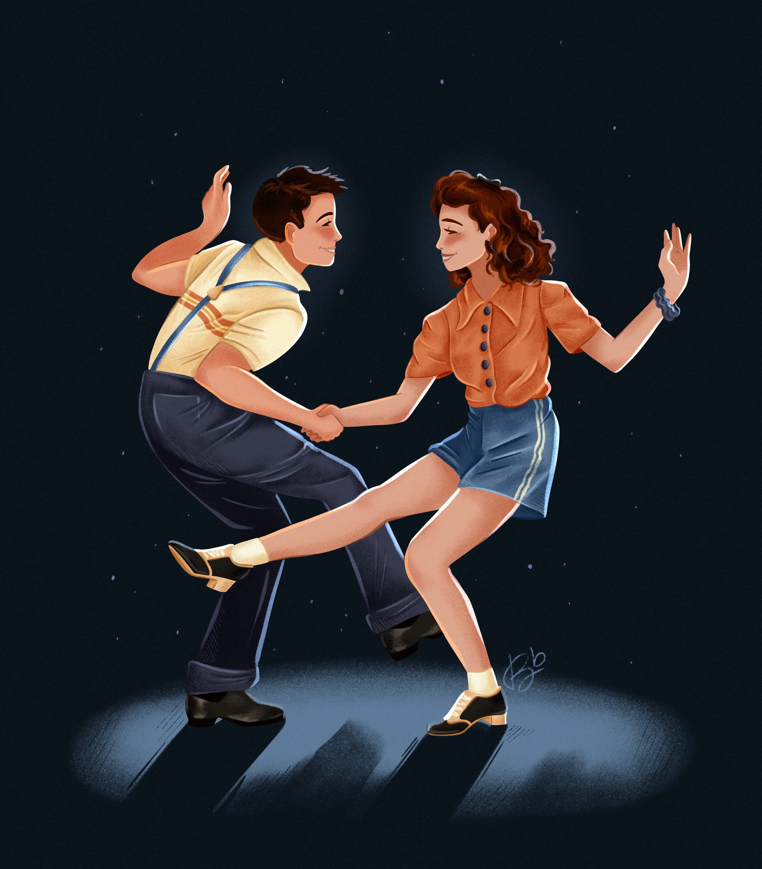 🎵 It might be Love 🎵 

I really love how this illustration came out, and it inspires me to do more like it! What started as an evening sketch on the couch quickly turned into one of my new favorite pieces!

Scroll to see a bit of my art process and
