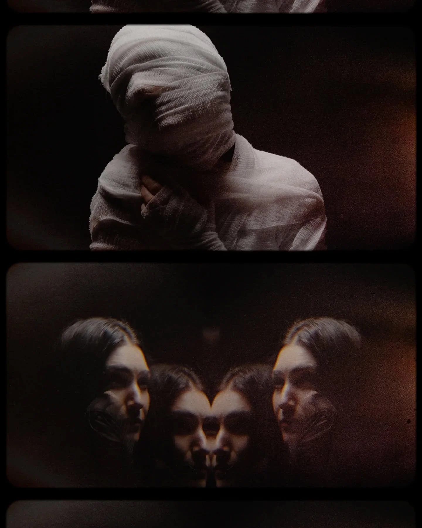 Some stills for an upcoming project. We filmed everything in a small appartment. The band was touring and needed visuals for their next single. 

We got creative and ended up making something we've never done before!