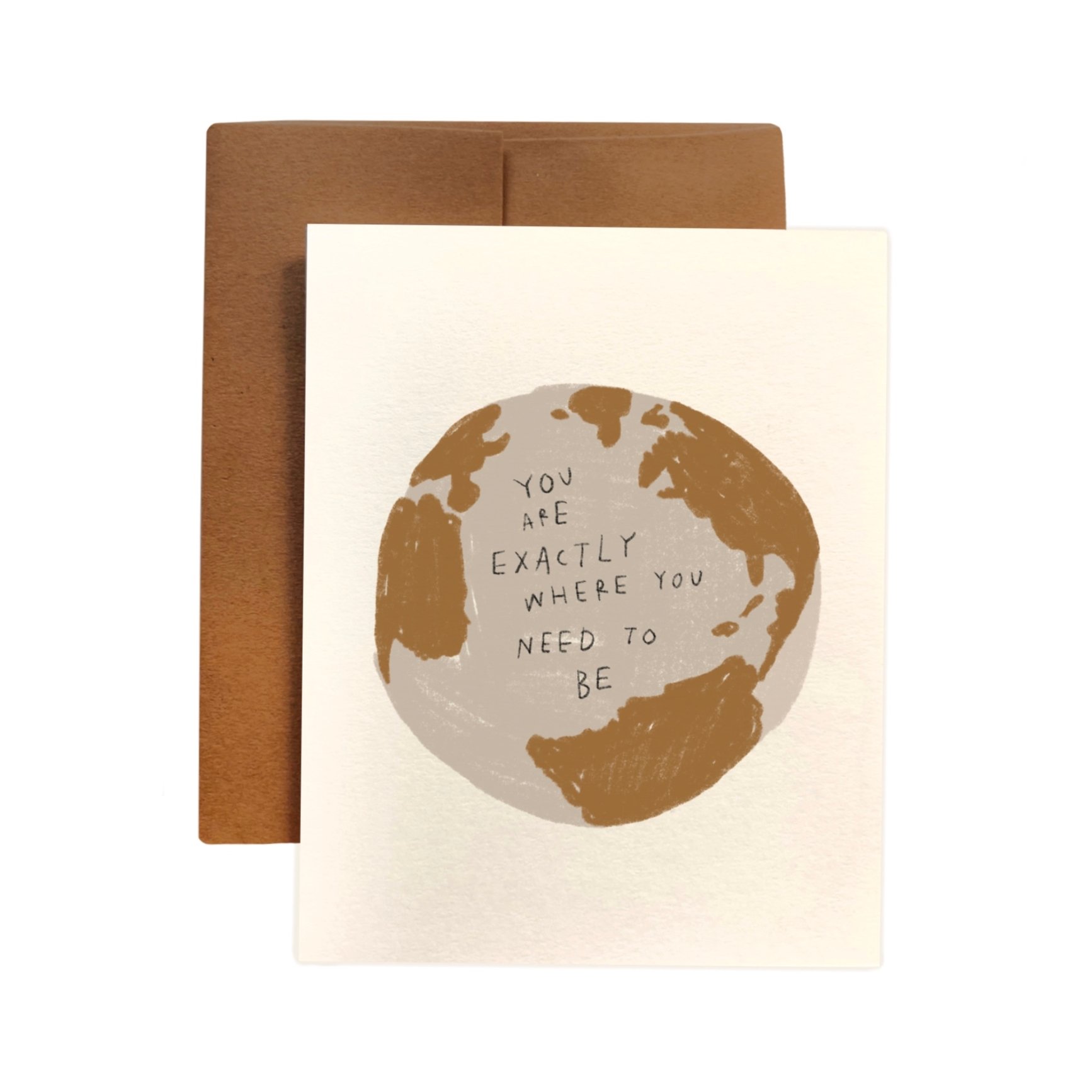 Hand Lettered Greeting Card (Blank)