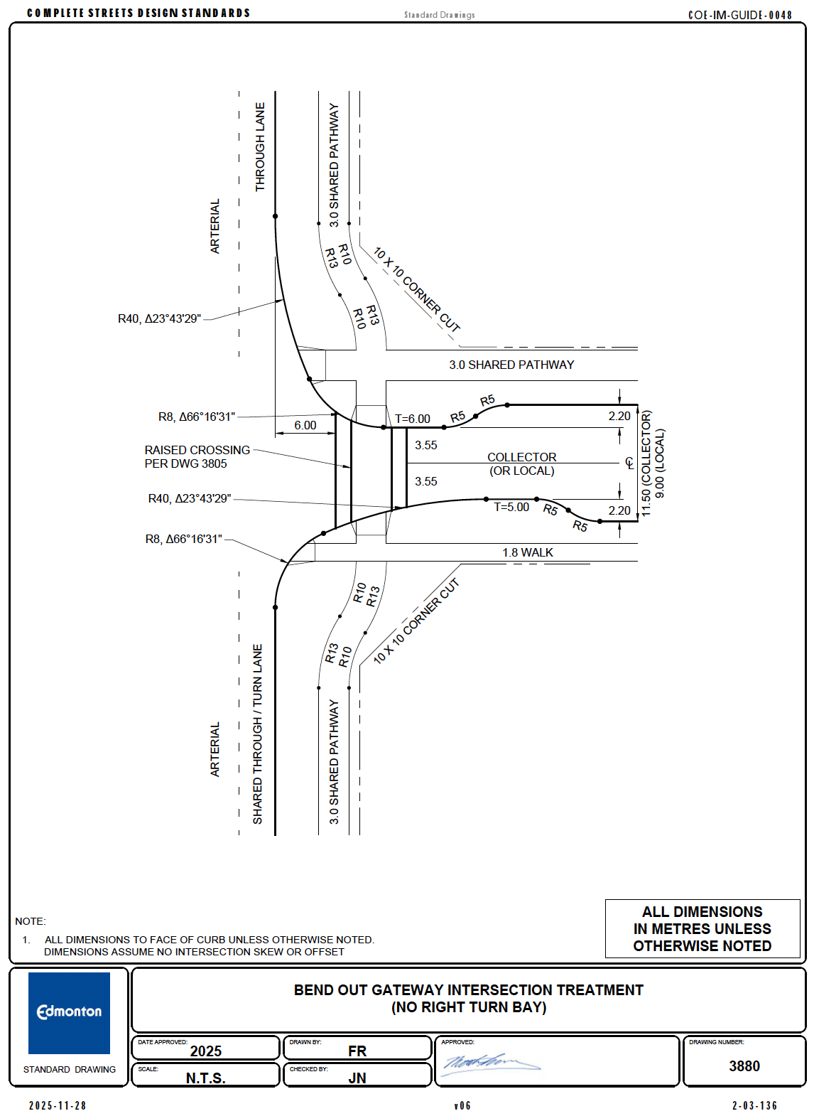 Edmonton Complete Streets Design & Construction Standards — Martinson Golly