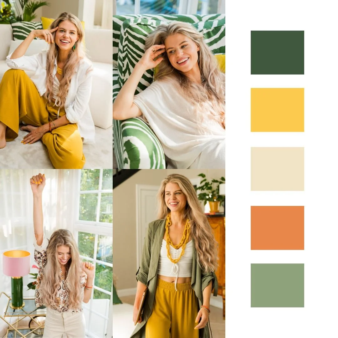 One of a kind.
That is Kina Liungman
A soul activation coach that lets you remember what life is all about.
Kina looks a bit like a sunshine and communicates just like it.
So she wanted her brand photos to communicate playfulness, energy but also