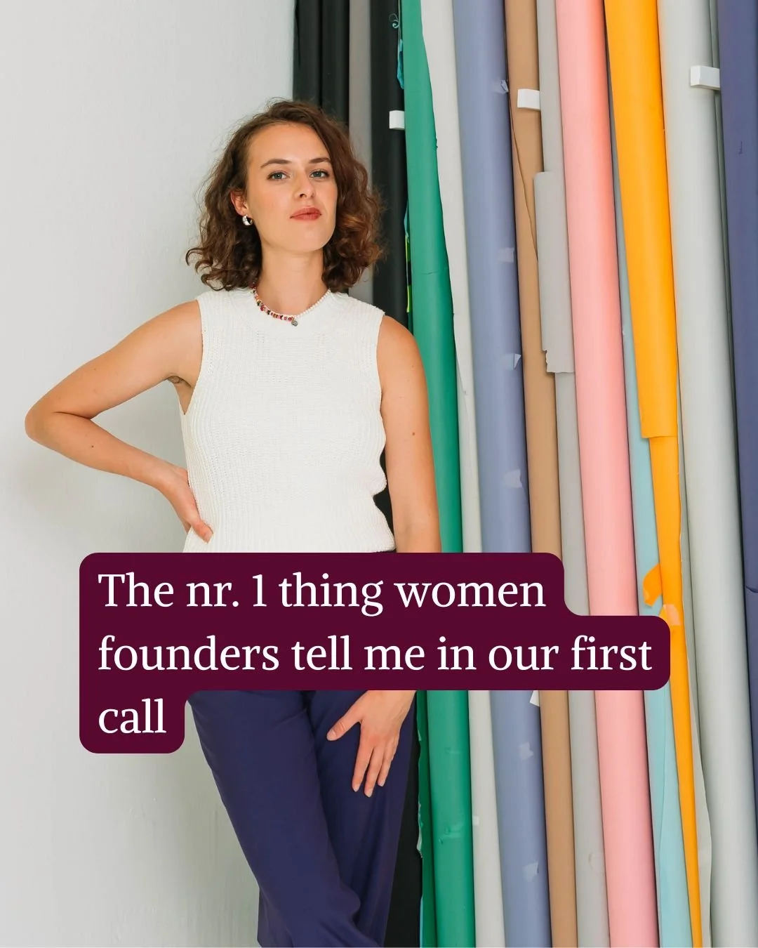 Swipe through, you'll probably recognize yourself in this.

After styling top founders, I can tell you: the ones people remember aren't prettier or luckier. They just stopped playing it safe visually and started owning their energy with color and sty