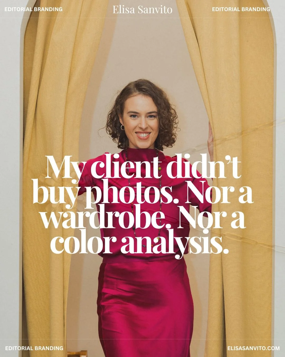 She thought she was booking a photoshoot. What she walked away with was the version of herself she'd been waiting to become.