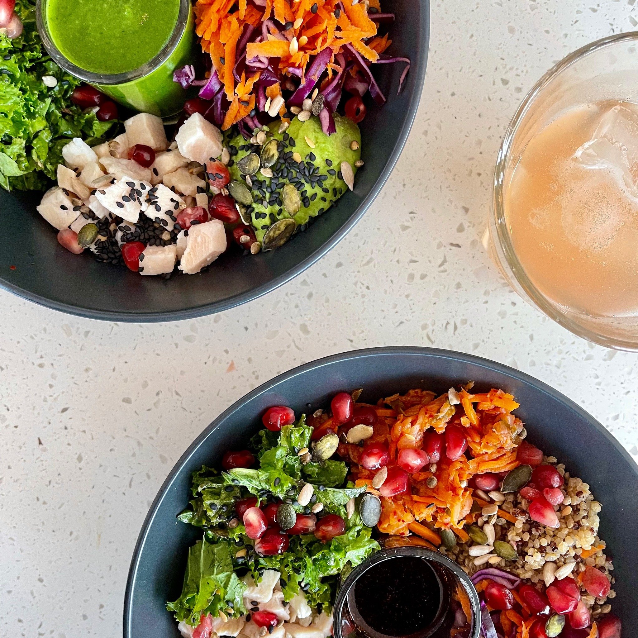 🍲✨ Dive into deliciousness with our Buddha Bowls! Whether you choose chicken or falafel, paired with a variety of sauces, it&rsquo;s a taste sensation you won&rsquo;t want to miss! 😋 🥗 

#buddhabowl #Nourish #Nourishyourbody