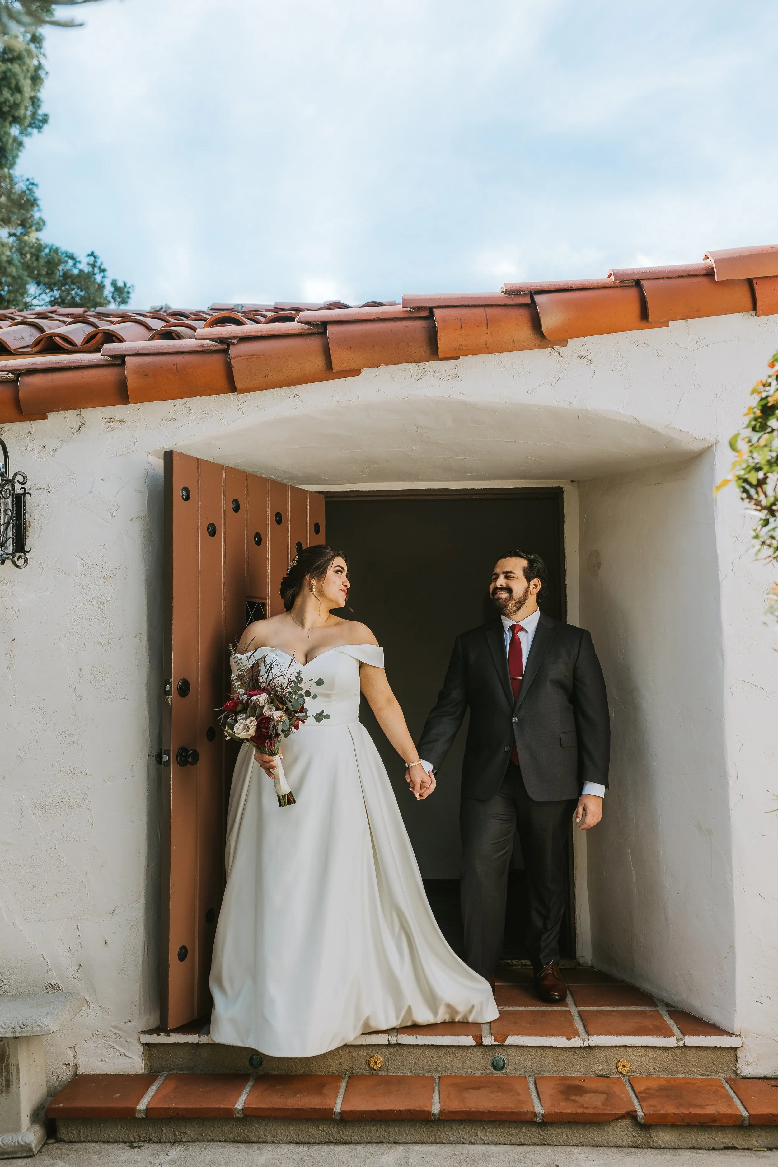 Romantic Wedding at the Griffith House in Anaheim Rocco and Gabby