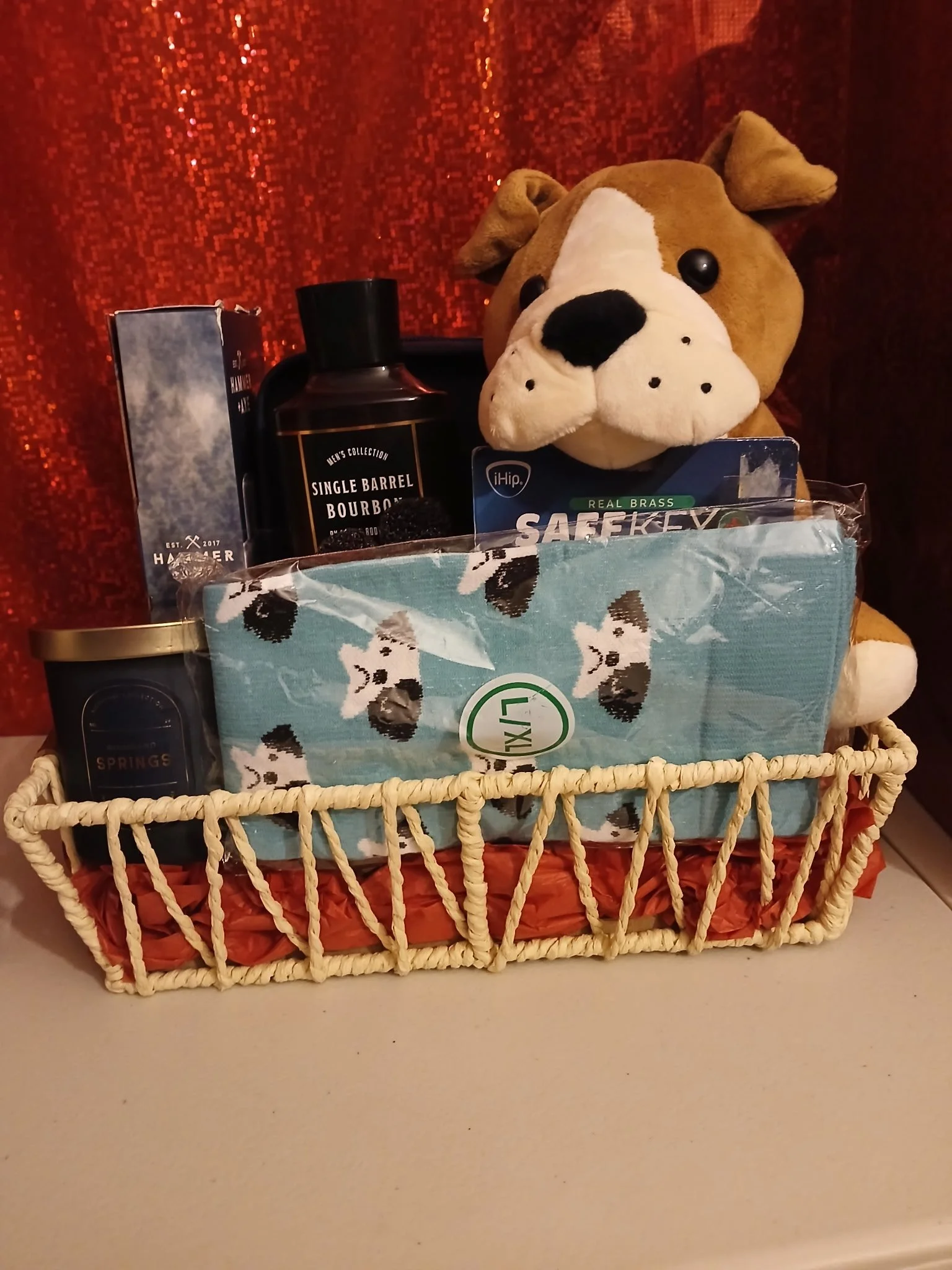 Pampering Dog Lover's Gift Basket