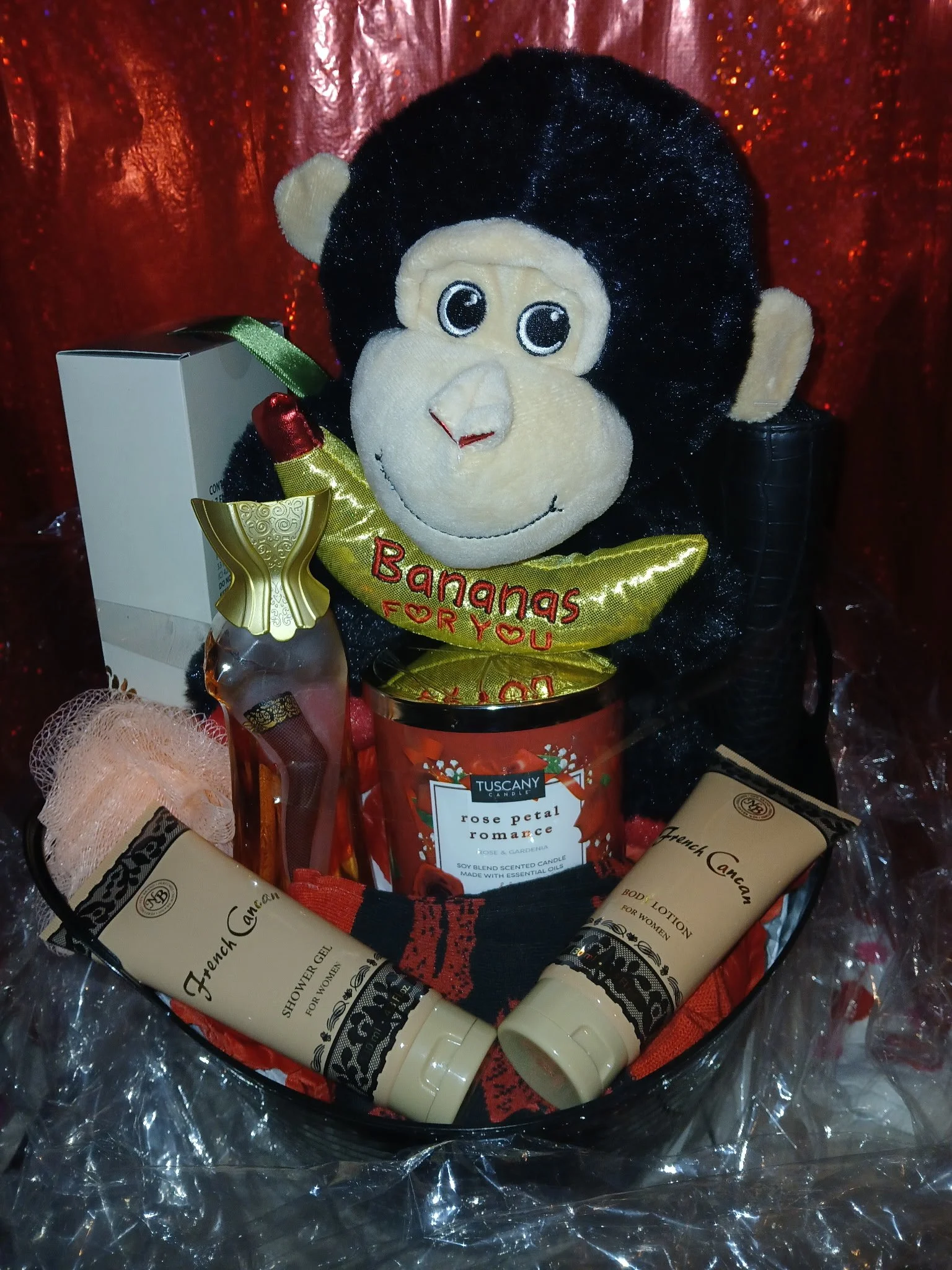 'Bananas for You' Monkey Gift Basket