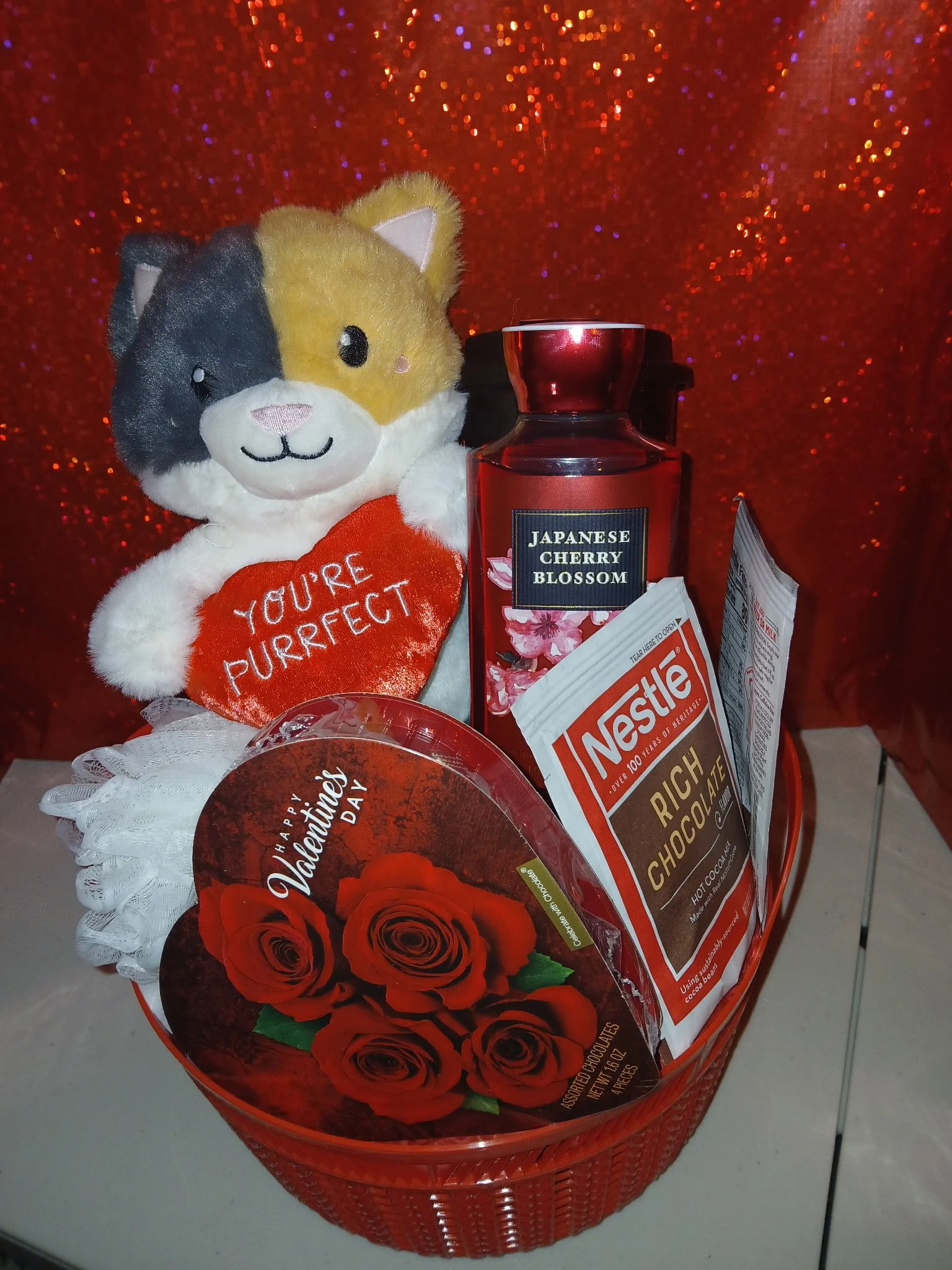 'You're Purrfect' Gift Basket