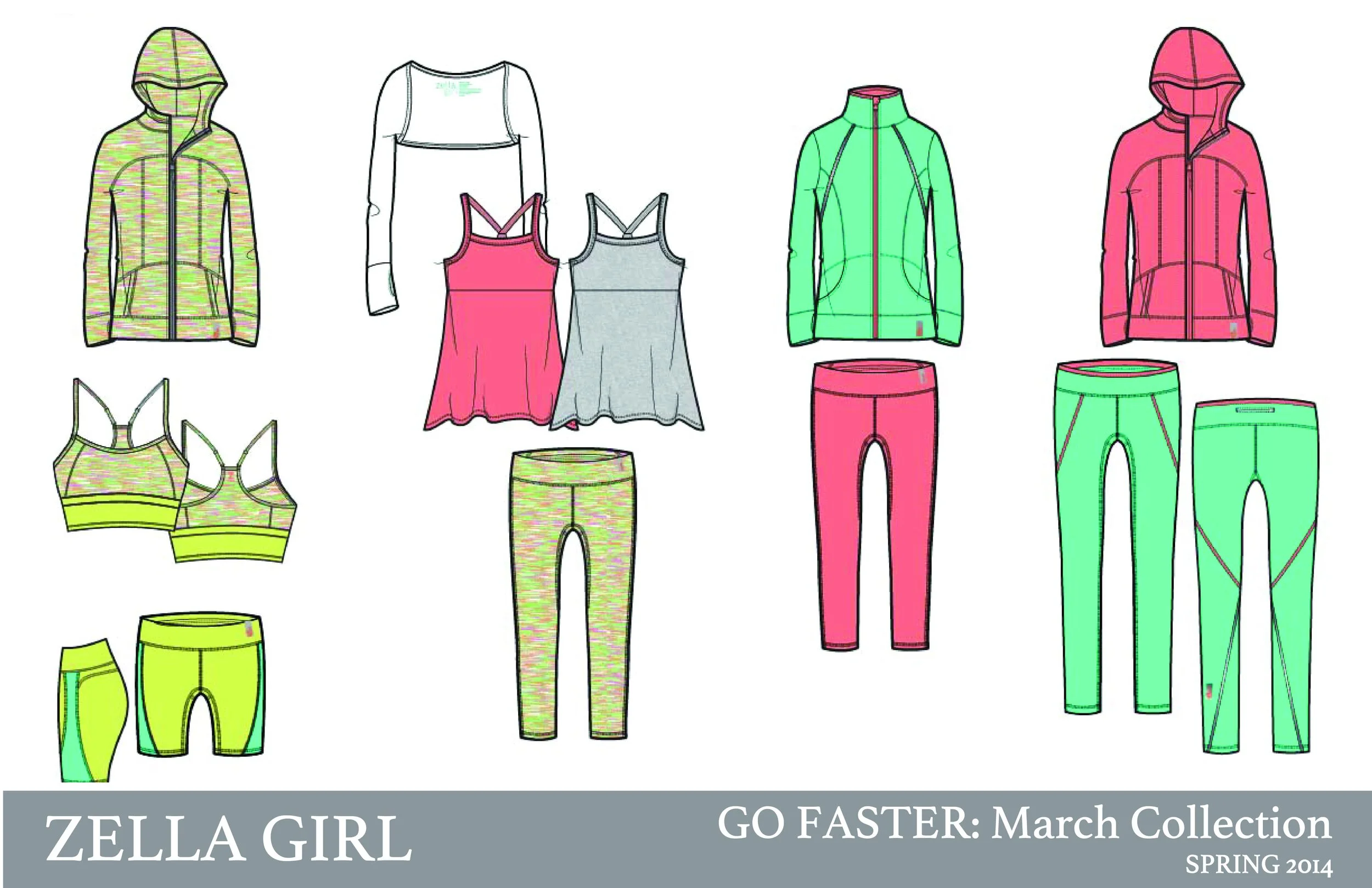 Zella Girl: Activewear for Teens - Spring 2014