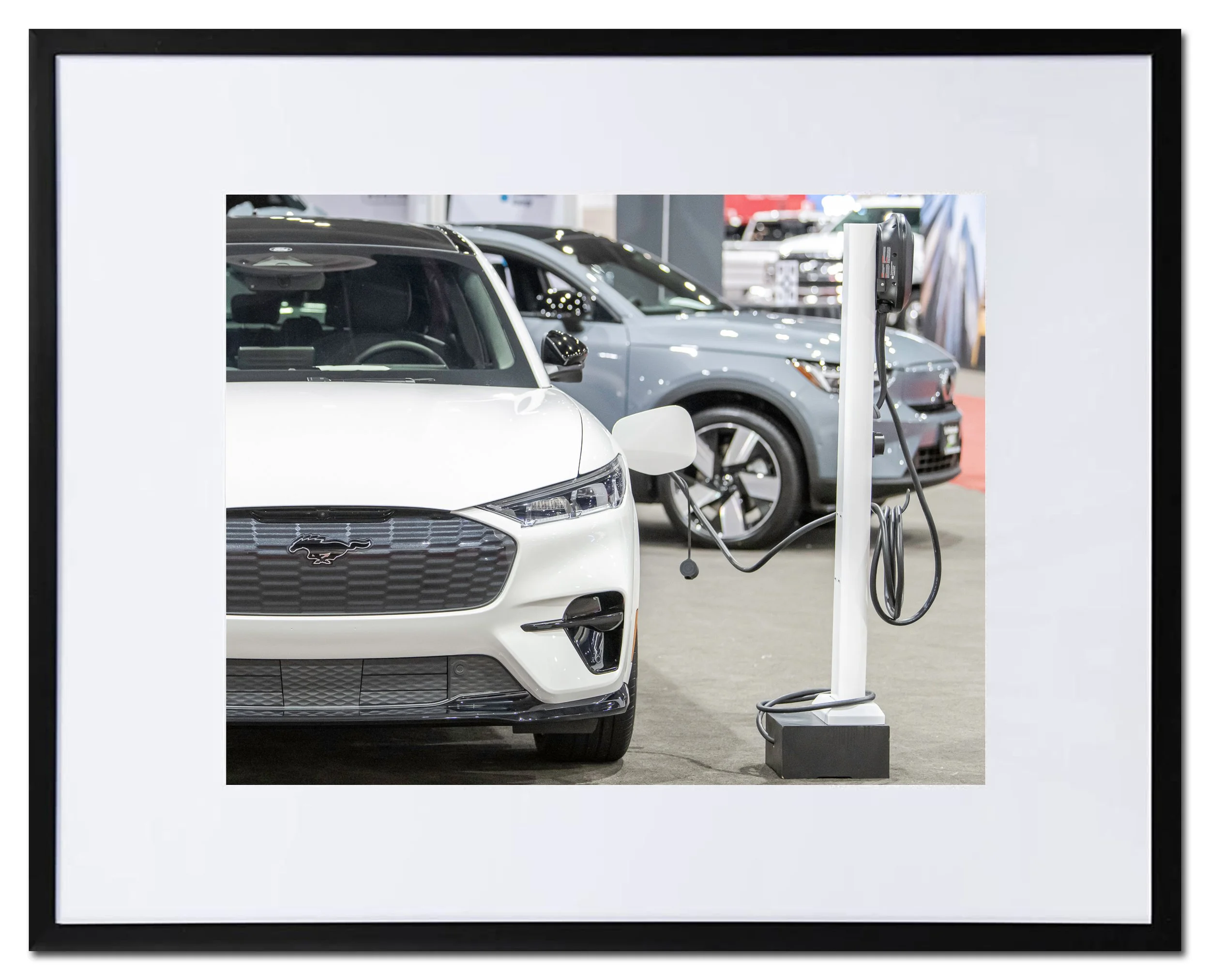 Houston Auto Show 2023 - Evolve Houston Electrification Program EVBOLT Ford Mustang Mach-E4X