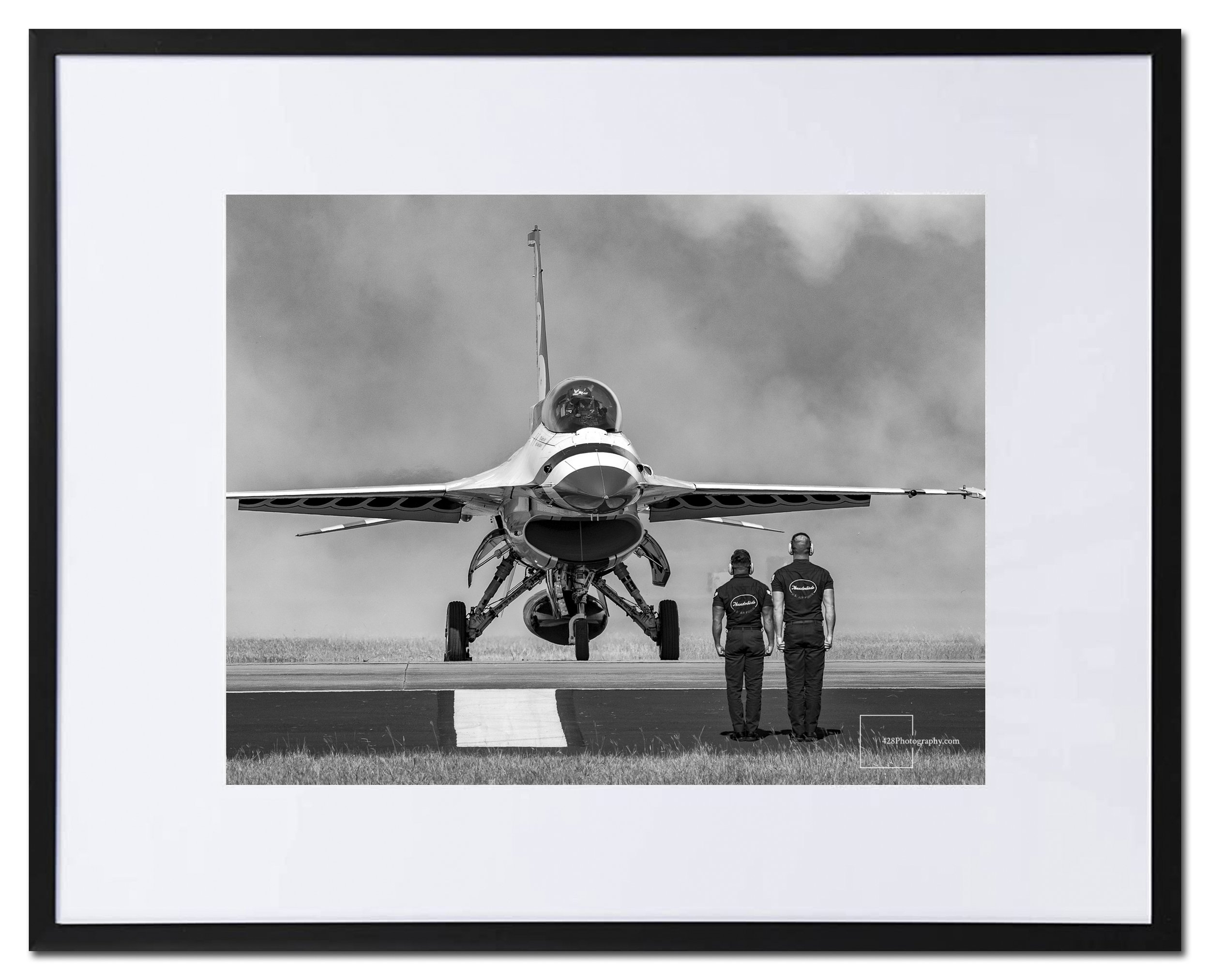 Wings Over Houston Air Show United States Air Force Thunderbirds Framed Print - Free Shipping