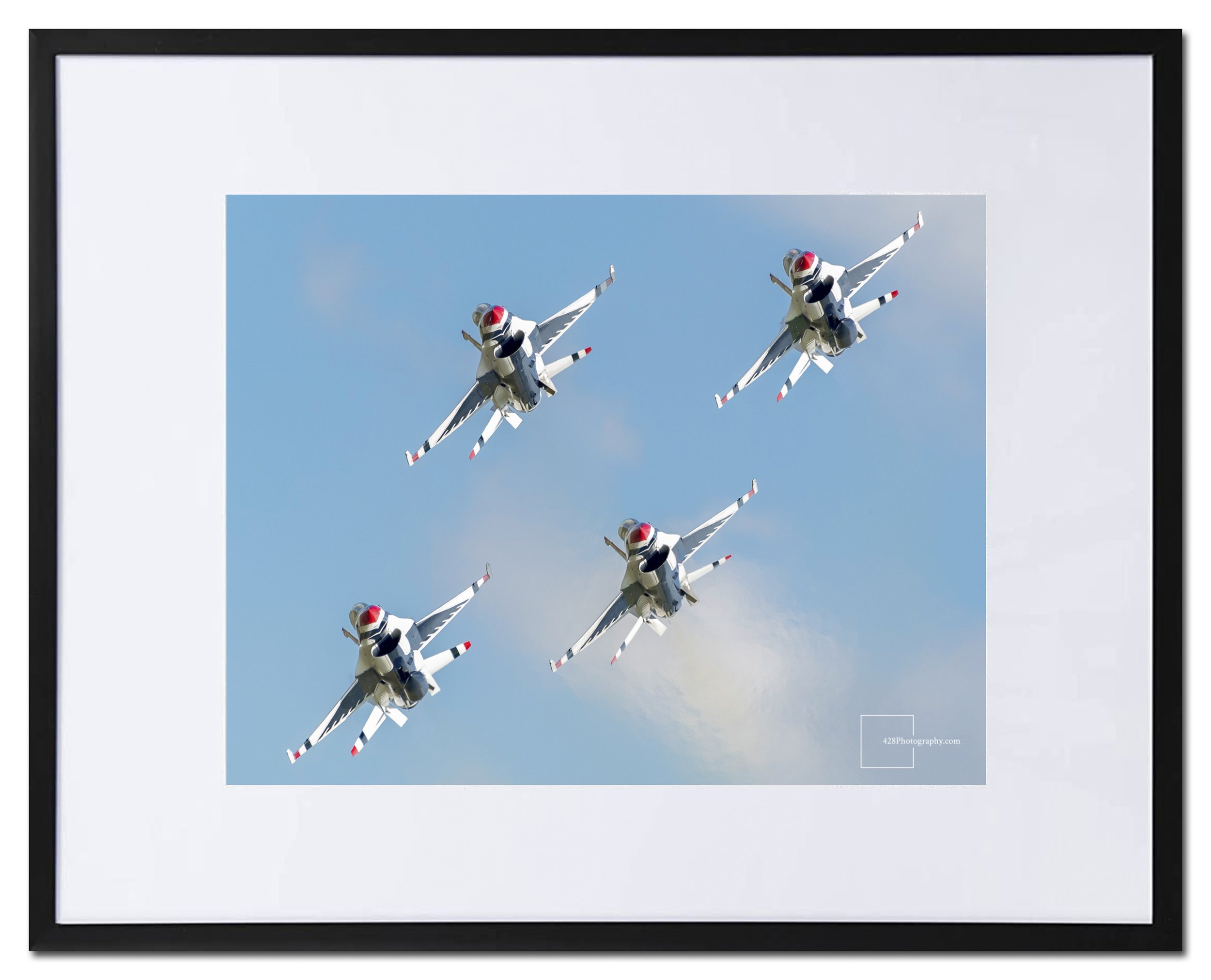 Wings Over Houston Air Show United States Air Force Thunderbirds Framed Print - Free Shipping