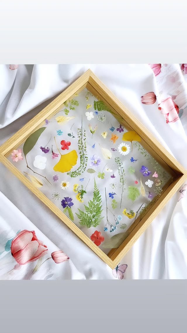 Custom Floral Resin Preservation