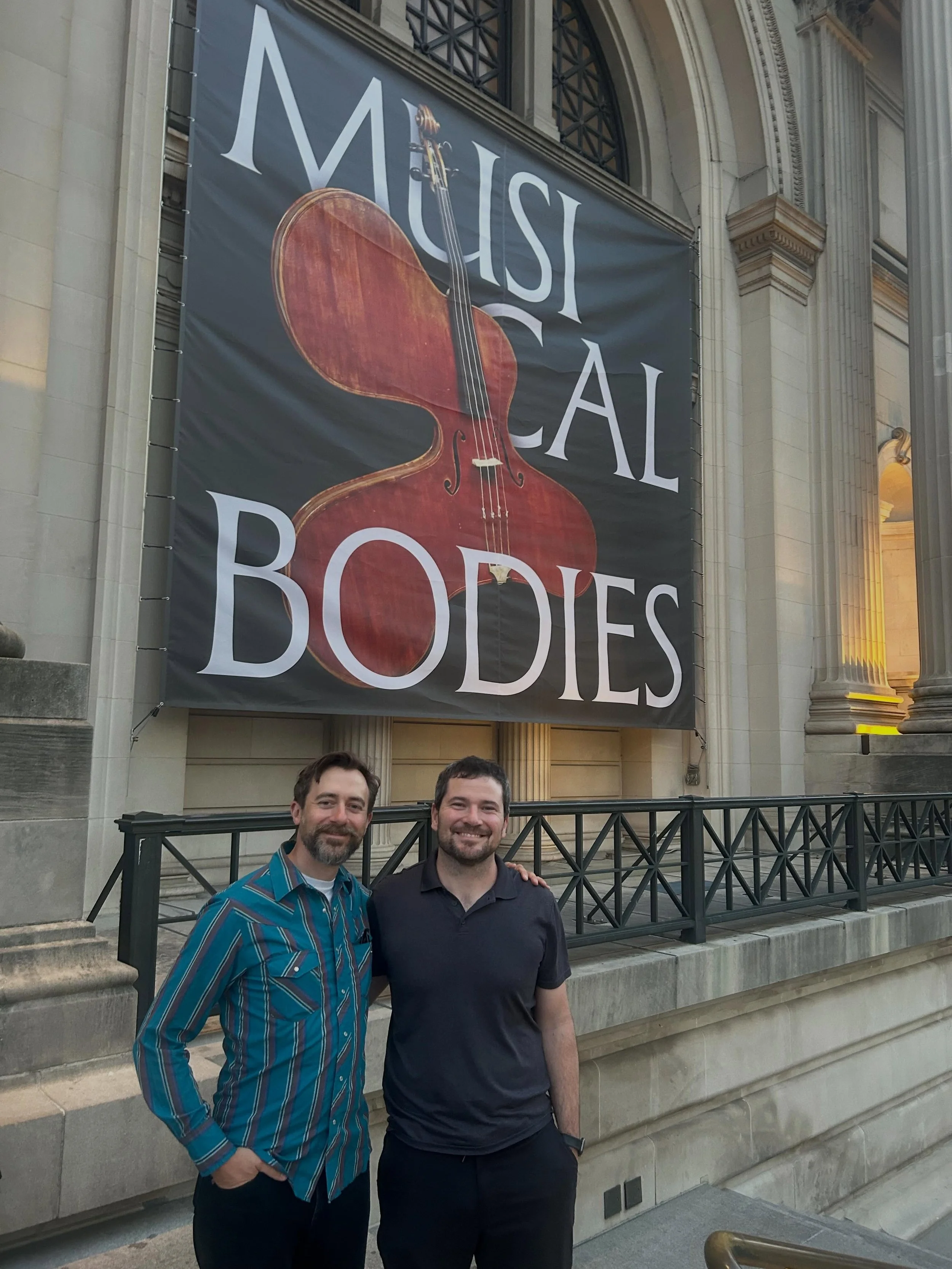 Your favorite sound mixer has an exhibit at @metmuseum (sort of) We had a blast at the opening preview of the Musical Bodies exhibit on Monday night. Please check out the exhibit which opens to the public starting June 7th
