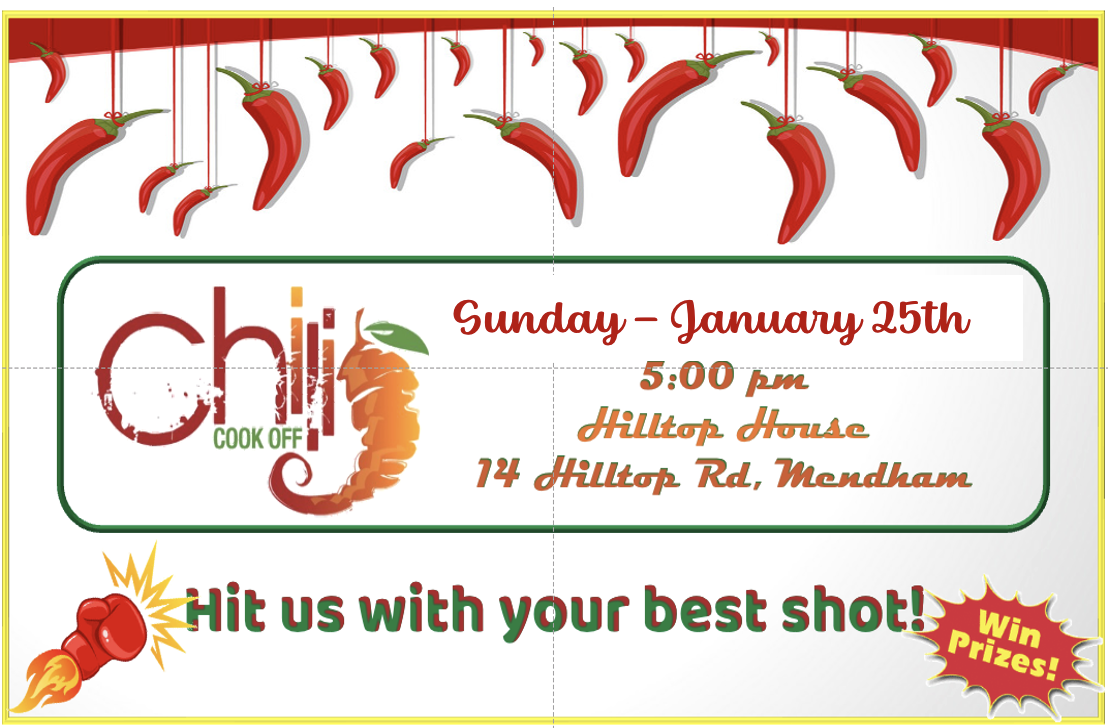 Annual Chili Cook off