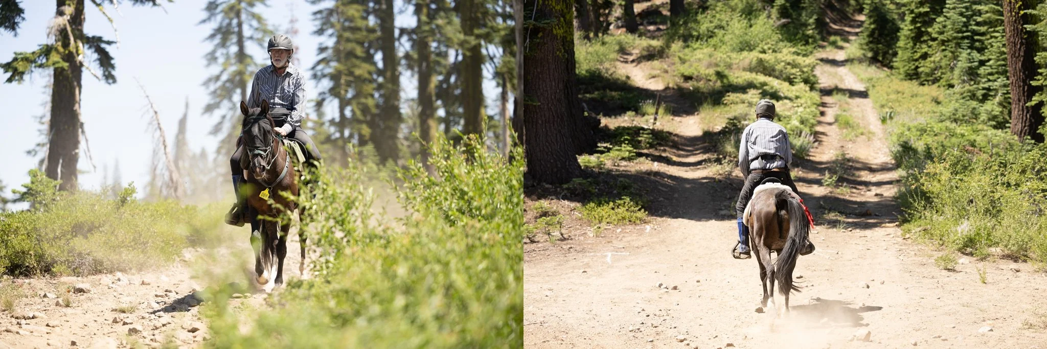One by one the riders passed through, carving their stories into the trails.